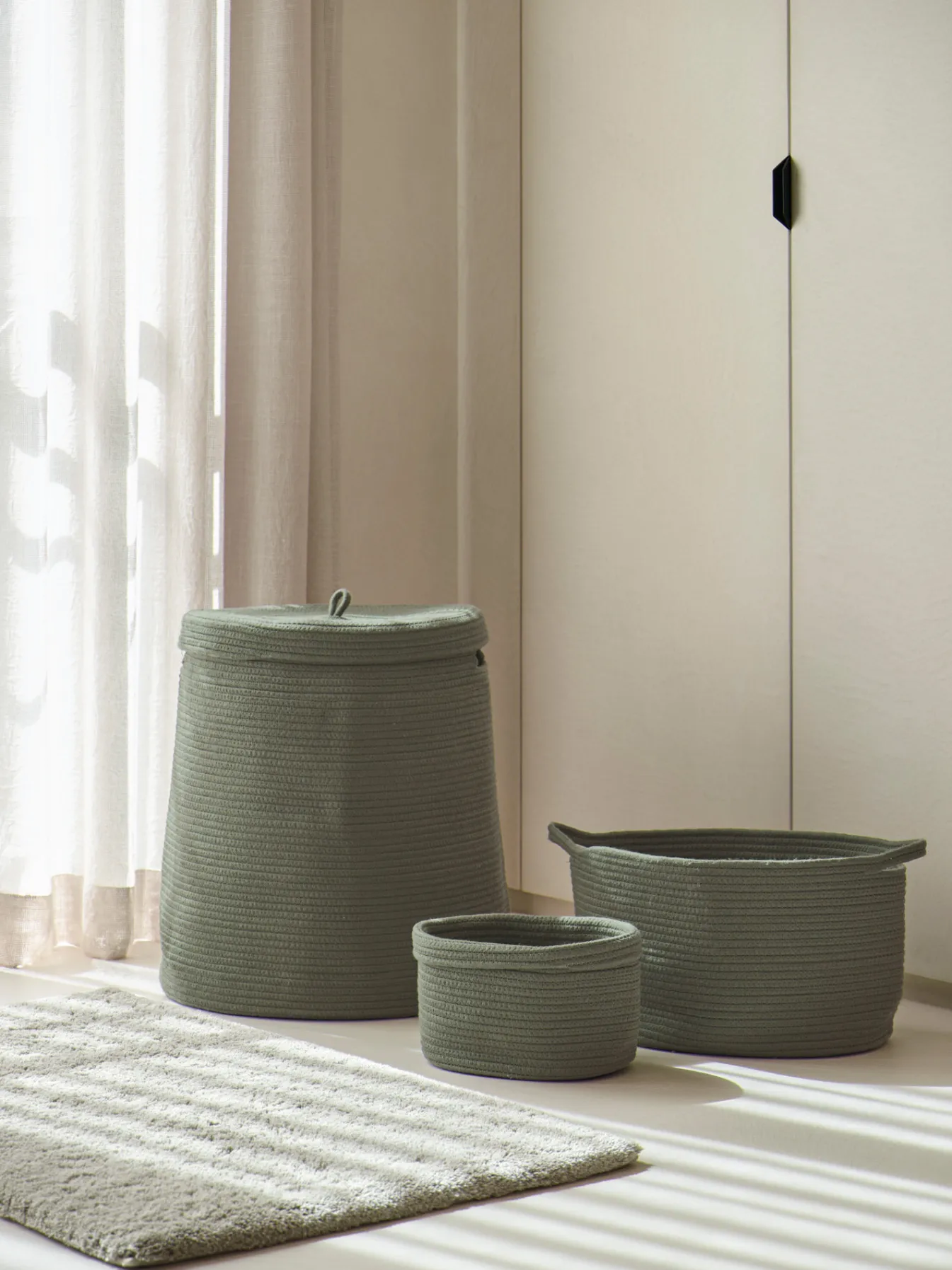 Best Sale Bath & Living Aquanova Storage basket RENA color (Medium) Taiga-302