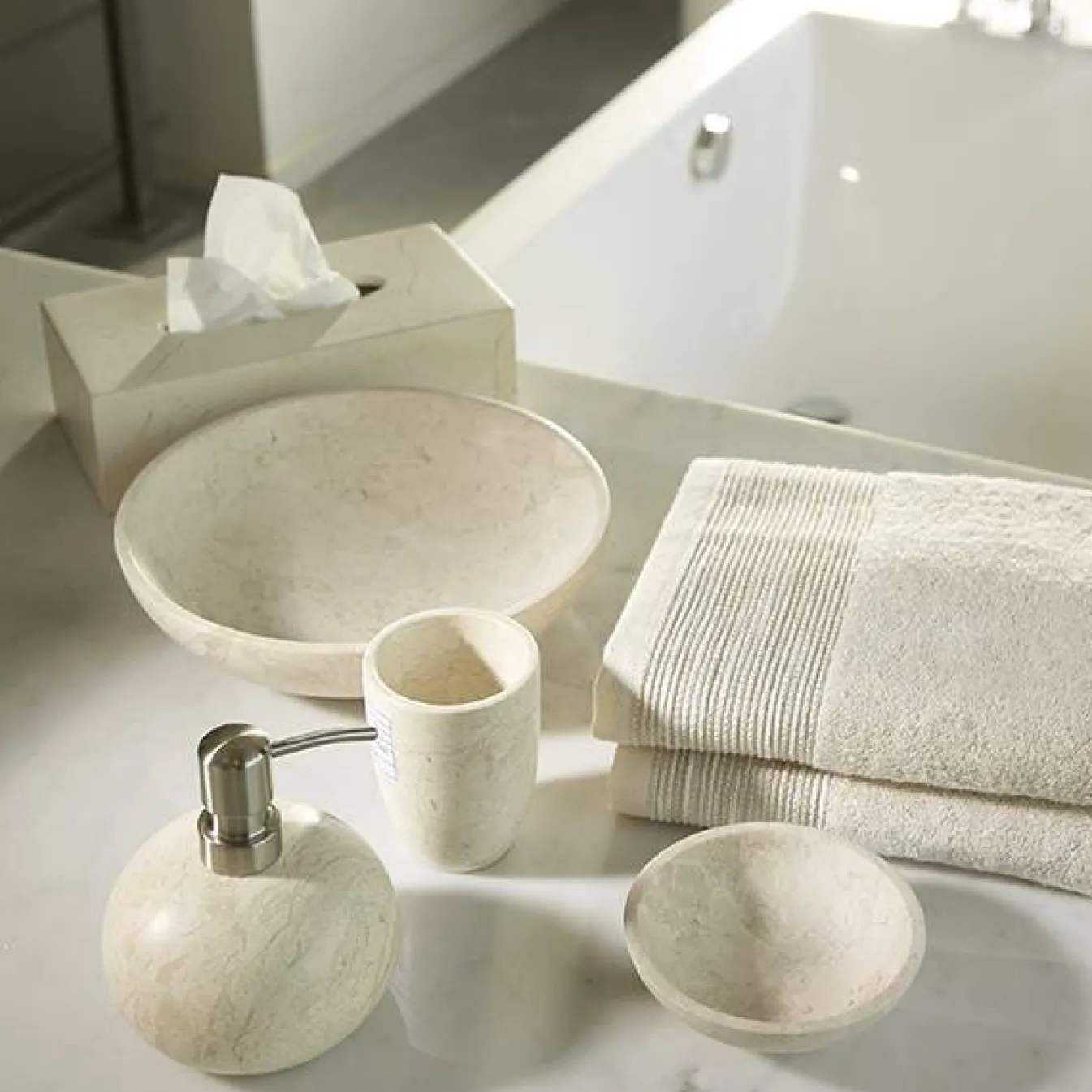 Cheap Bath & Living Aquanova Tissue holder Luxor color Cream-14 (beige)