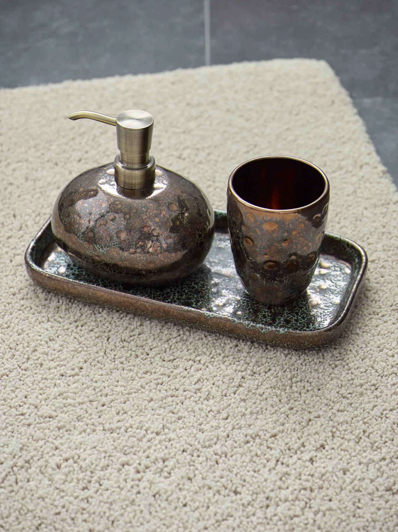 New Bath & Living Aquanova Tissue holder UGO color Vintage Bronze-854 (bronze) VintageBronze-854