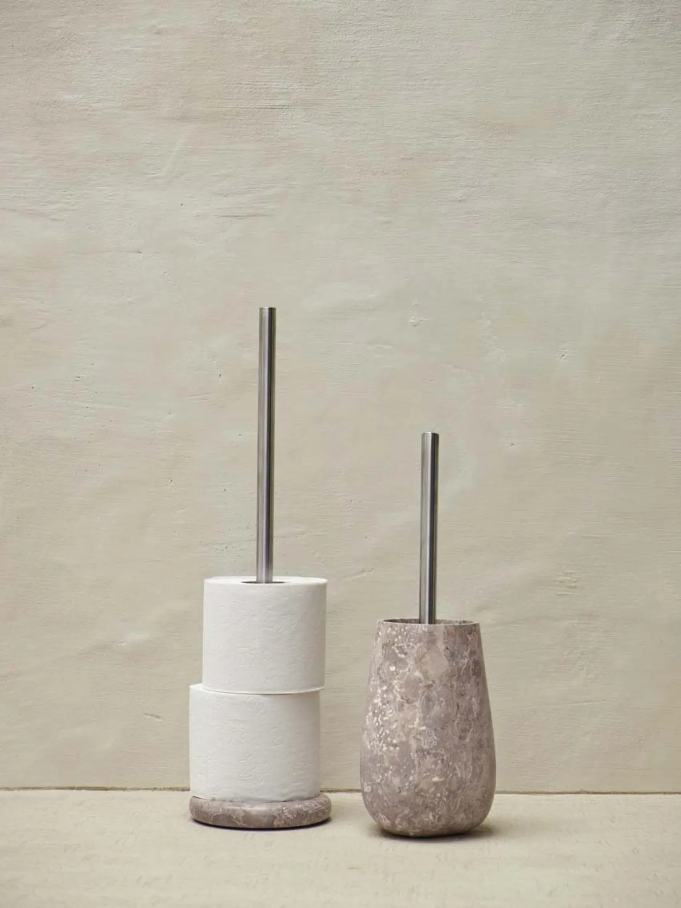 Hot Bath & Living Aquanova Toilet brush holder CONOR color Greige, (gray / beige) Greige-15