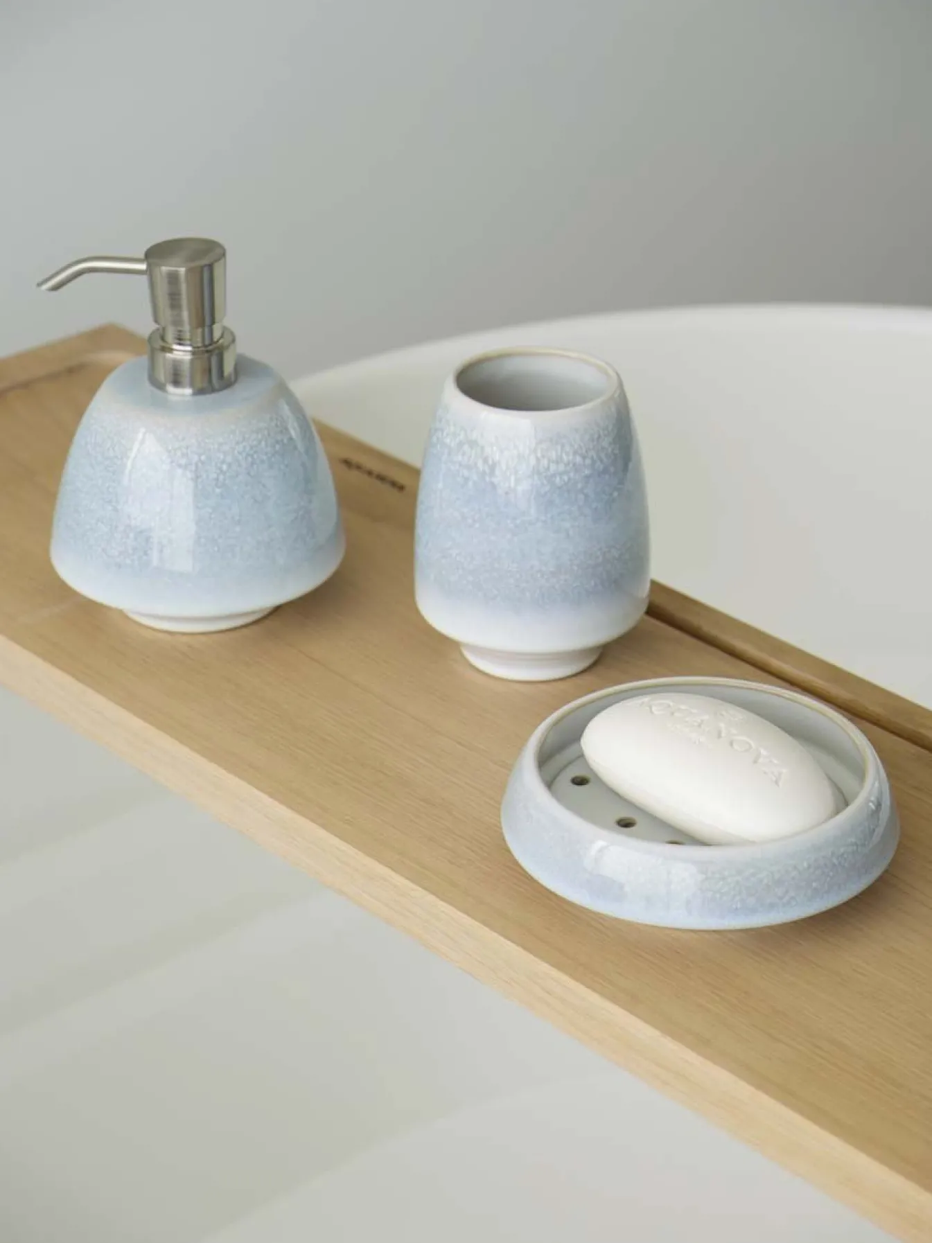 Outlet Bath & Living Aquanova Toilet brush holder FIGO color Ice-916