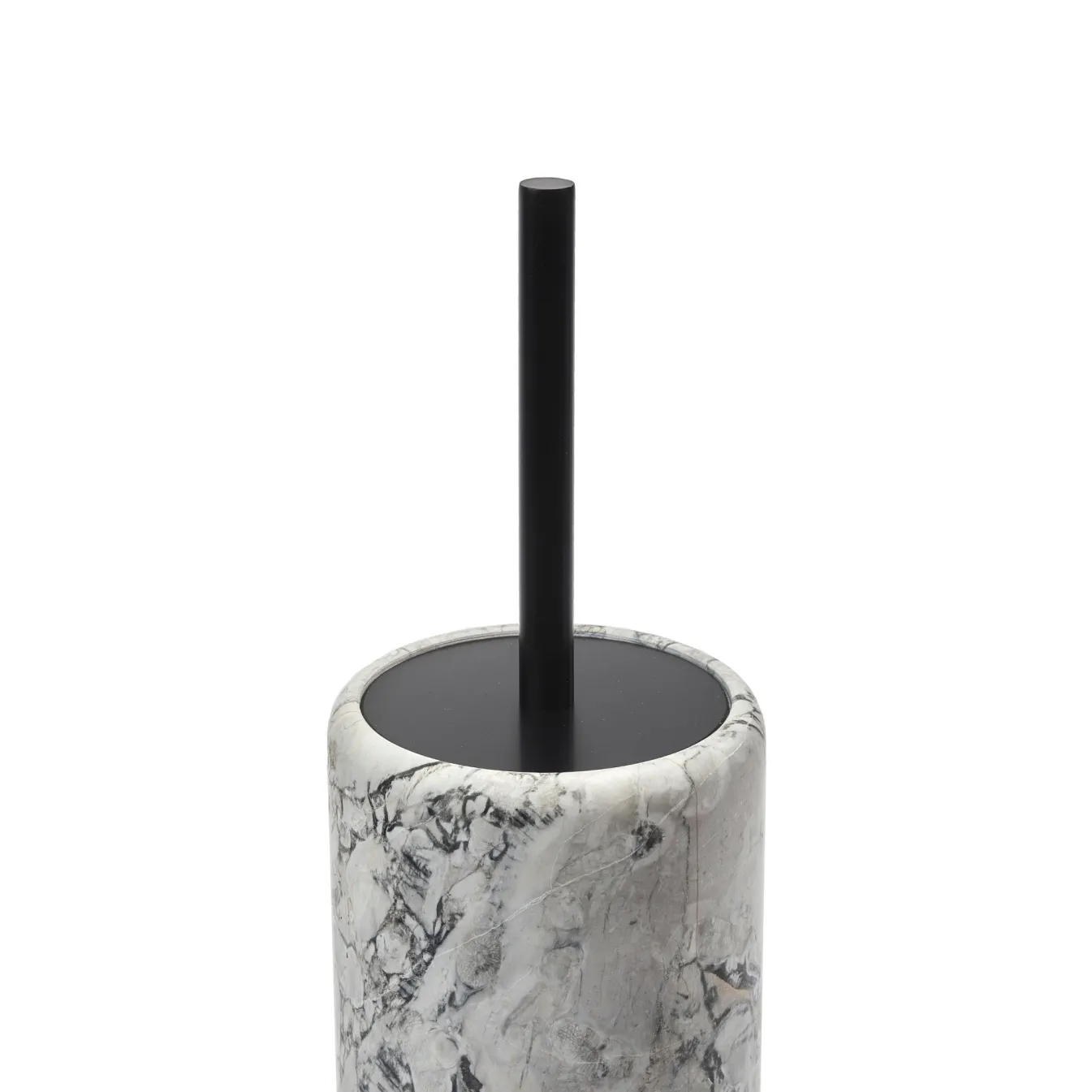 Best Sale Bath & Living Aquanova Toilet brush holder NERO color Alba (gray) Alba-195