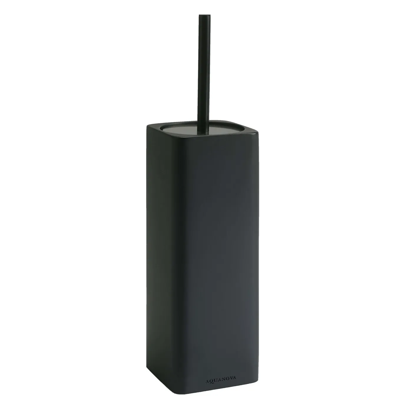 Online Bath & Living Aquanova Toilet brush holder wall KHANA color Black-09