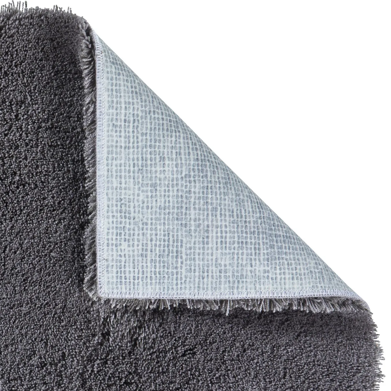 Hot Bath & Living Aquanova Toilet mat with toilet cutout BELA color Dark Gray - 60x60 cm