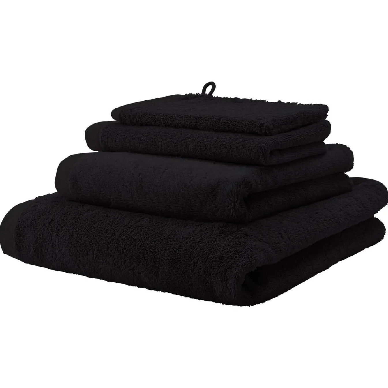 Online Bath & Living Aquanova Towel 55x100 cm LONDON color (set/3) Black-09