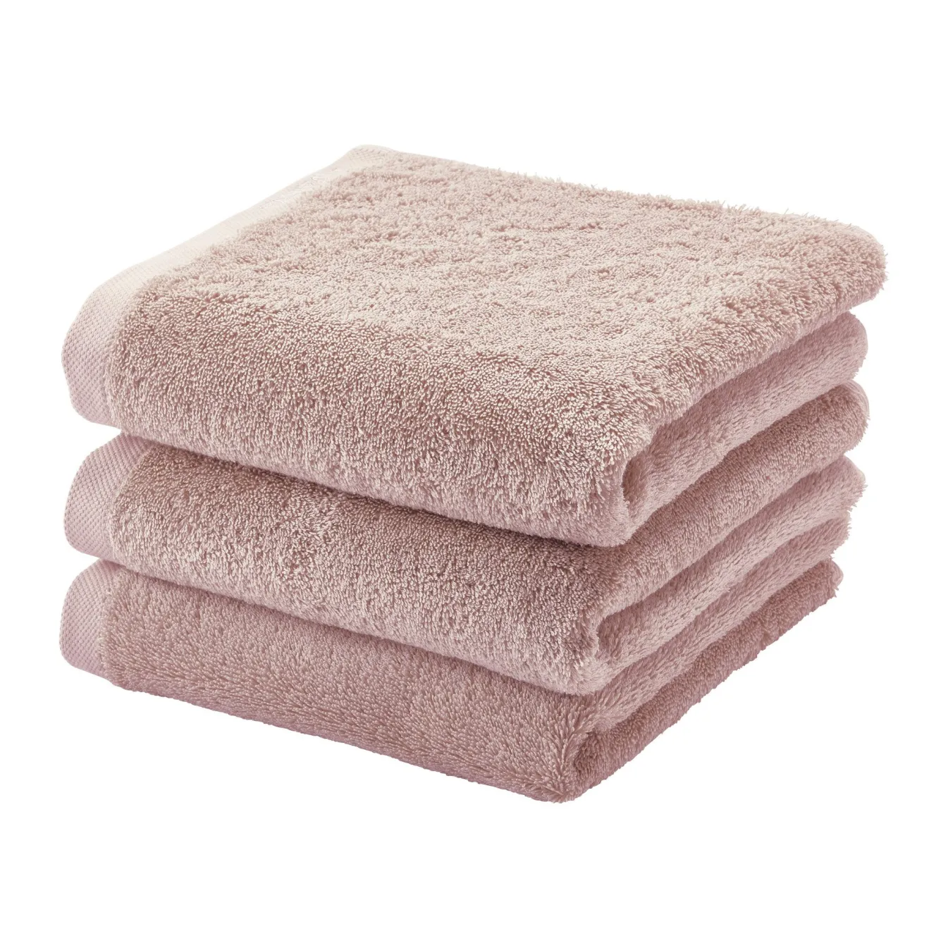 Shop Bath & Living Aquanova Towel 55x100 cm LONDON color Dusty Pink-87 (set/3) DustyPink-78