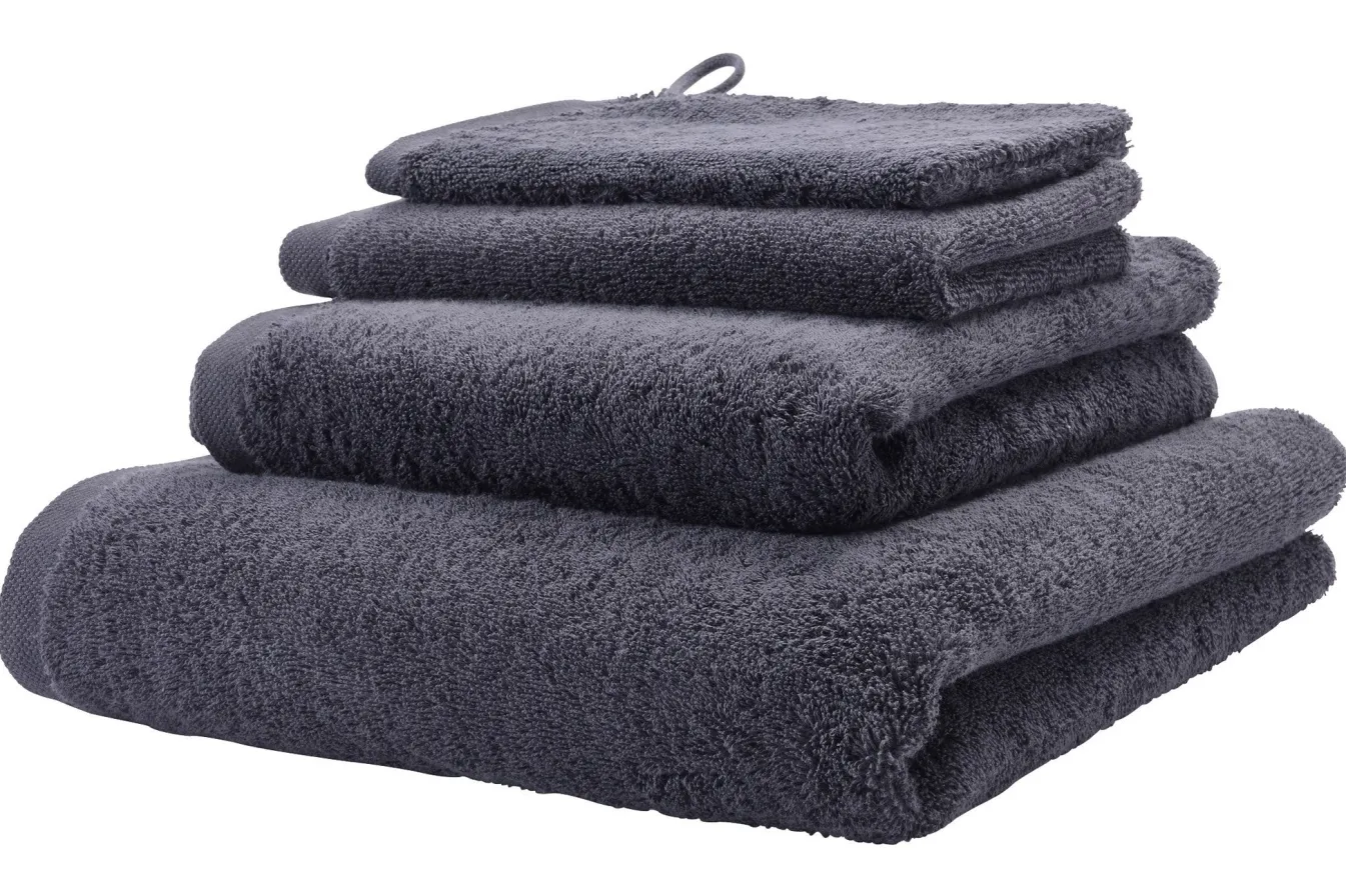 Sale Bath & Living Aquanova Towel 55x100 cm LONDON color (set/3) Graphite-96