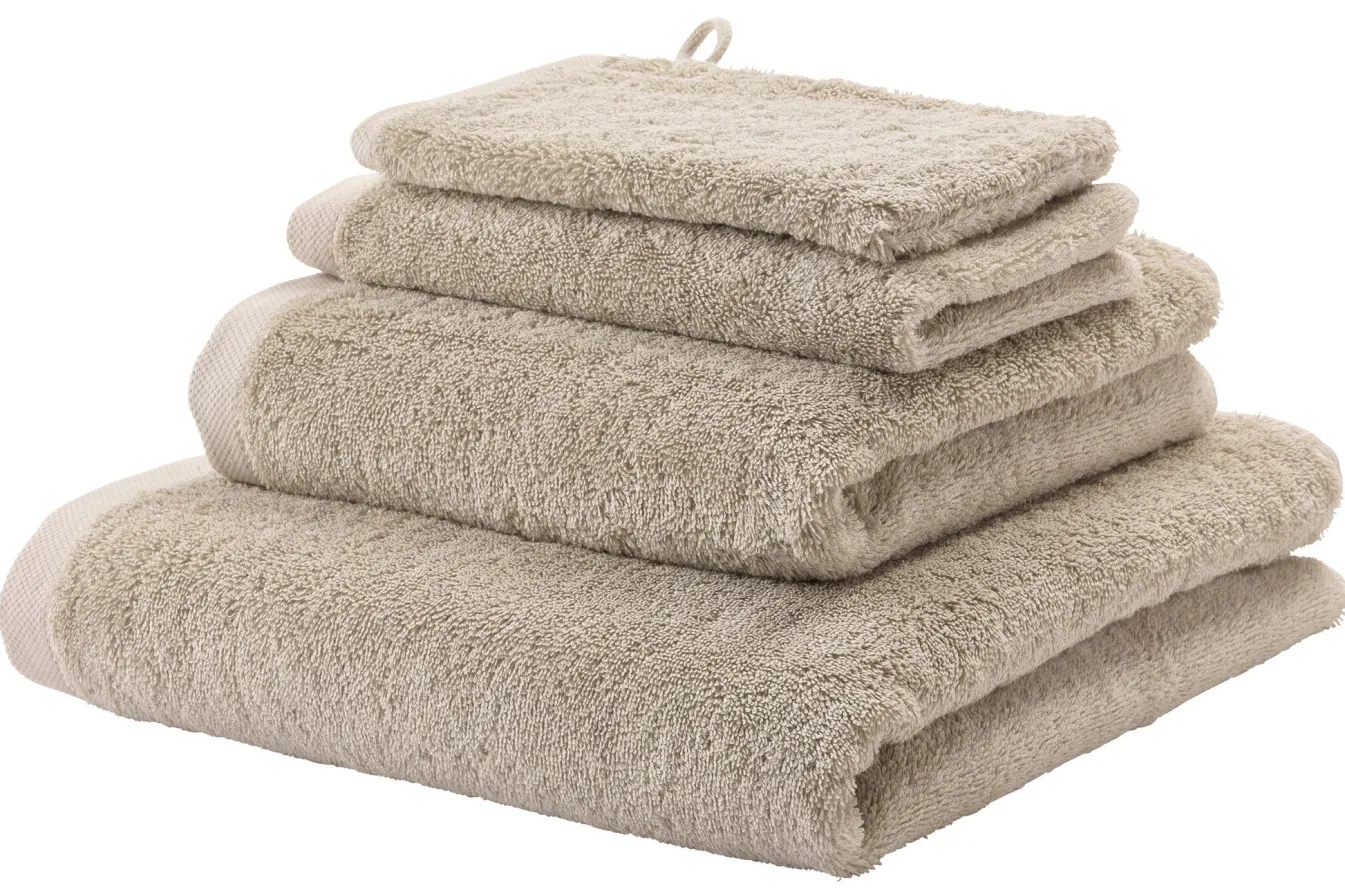 Discount Bath & Living Aquanova Towel 55x100 cm LONDON color (set/3) Linen-16