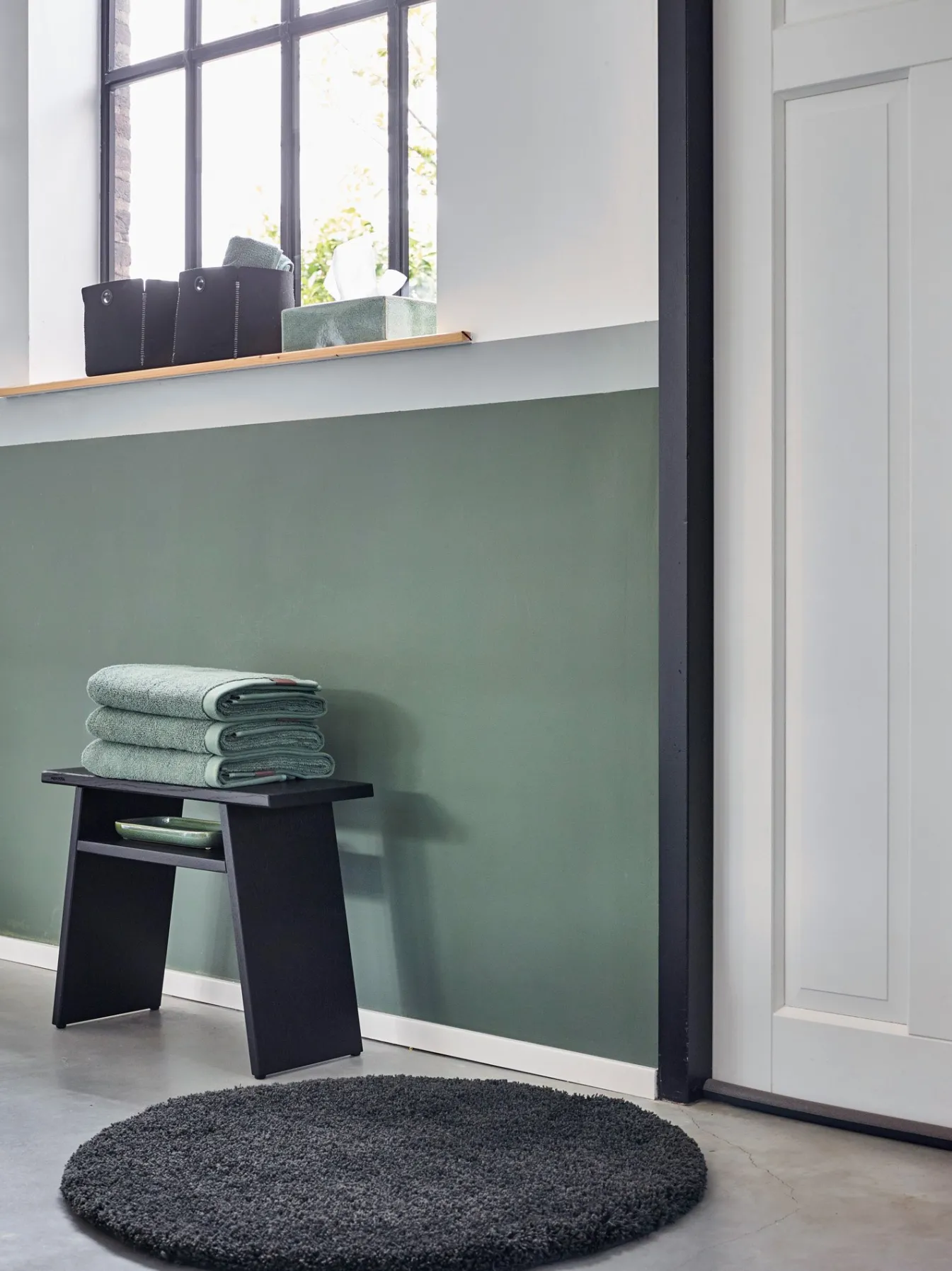 Flash Sale Bath & Living Aquanova Towel 55x100 cm OSLO color Willow, green (OSLTW-116) set/3