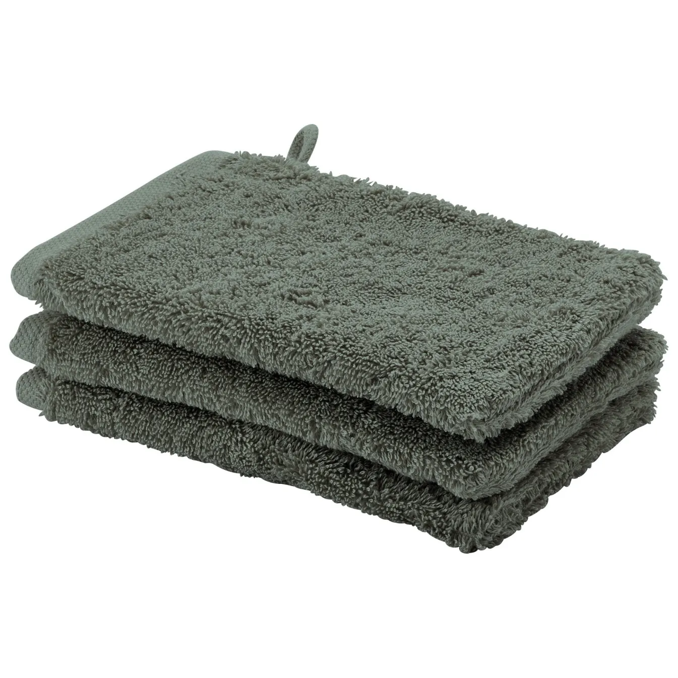 Flash Sale Bath & Living Aquanova Washcloth LONDON color (set/6) Forest-269