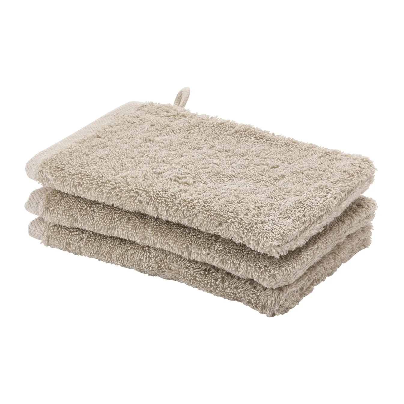 Online Bath & Living Aquanova Washcloth LONDON color (set/6) Linen-16