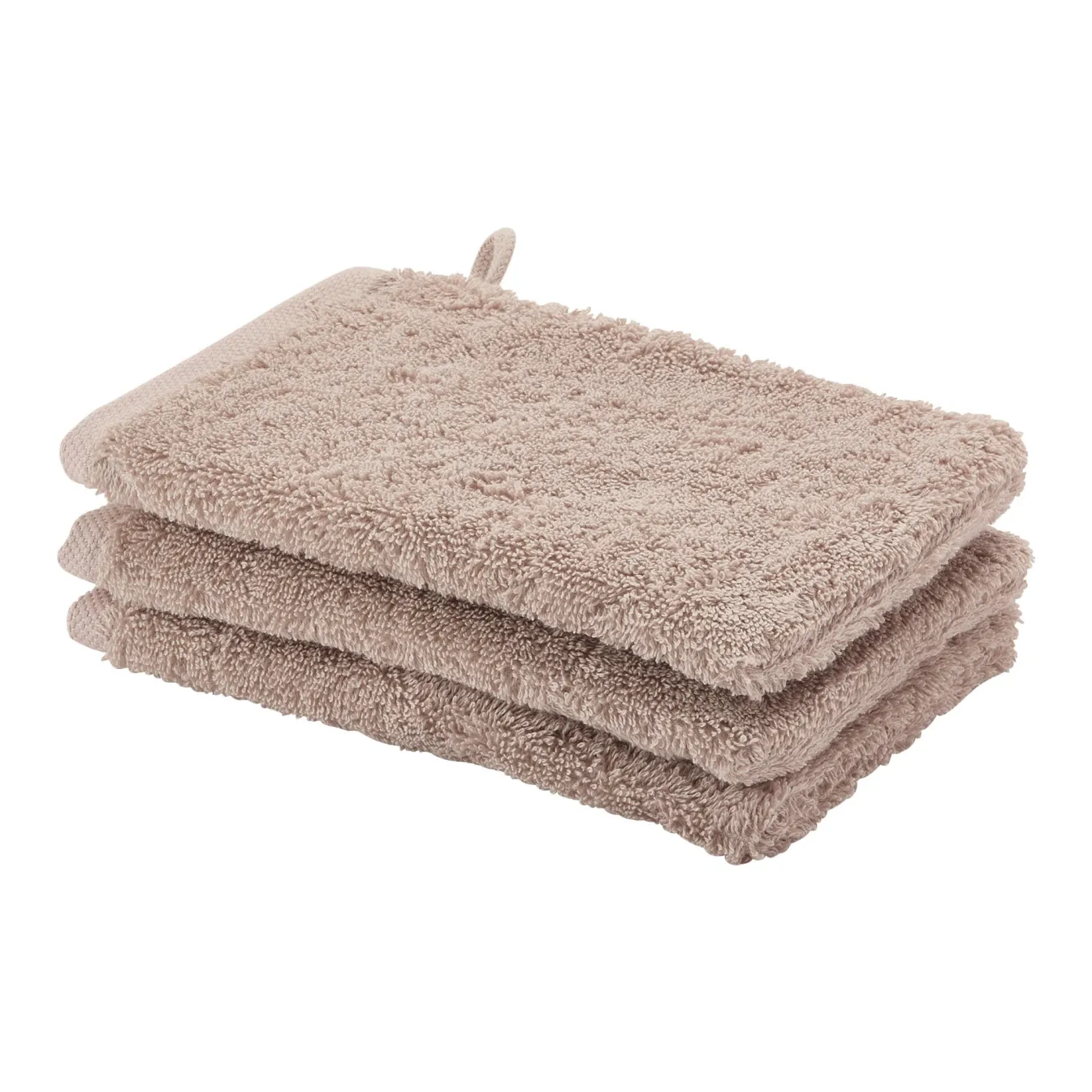 Shop Bath & Living Aquanova Washcloth LONDON color (set/6) Nougat-136