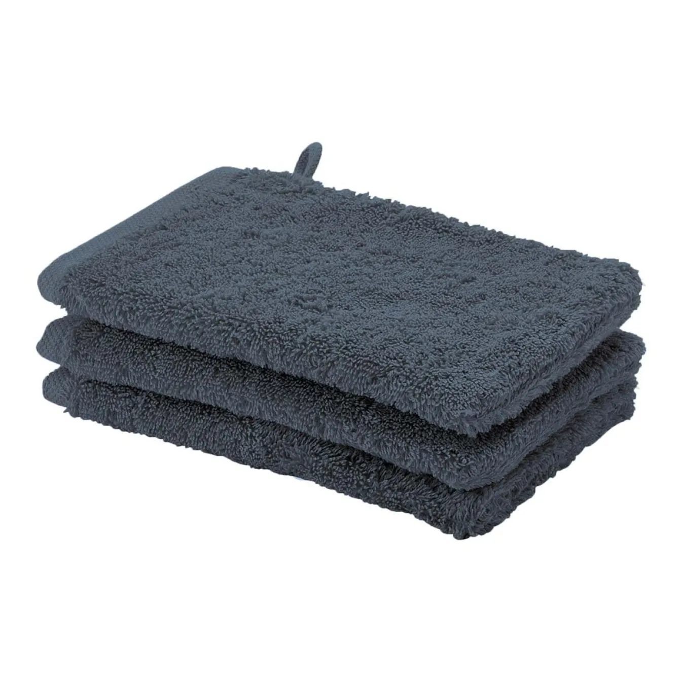 Shop Bath & Living Aquanova Washcloth LONDON color (set/6) Steel-958