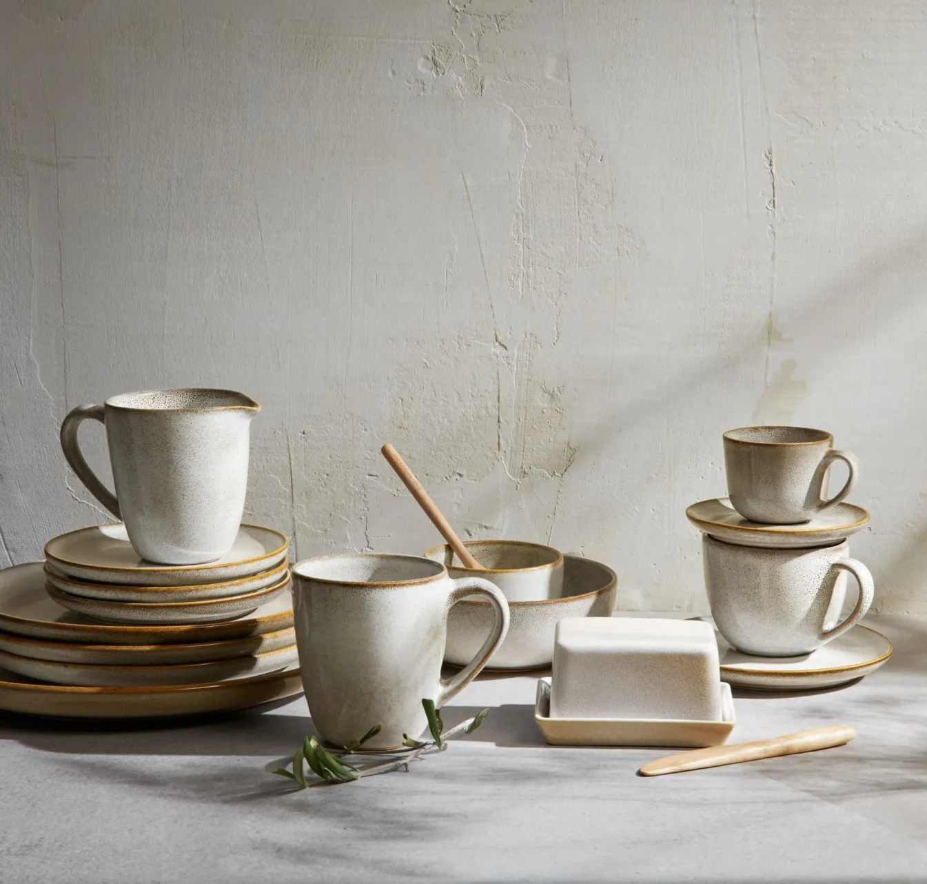 Best Bath & Living ASA Selection SAISONS espresso cup and saucer color Sand (beige) Sand-107