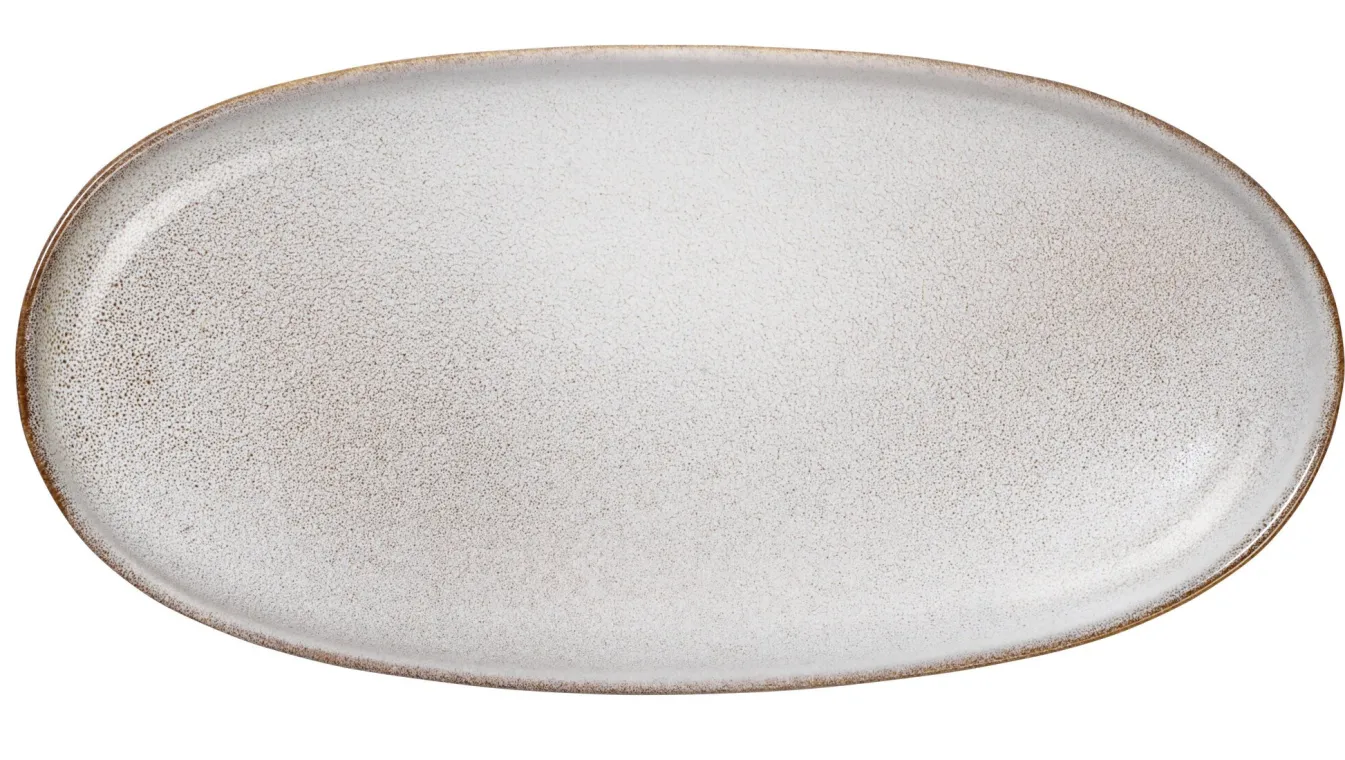 Online Bath & Living ASA Selection SAISONS flat plate oval 20 cm color Sand (beige) Sand-107