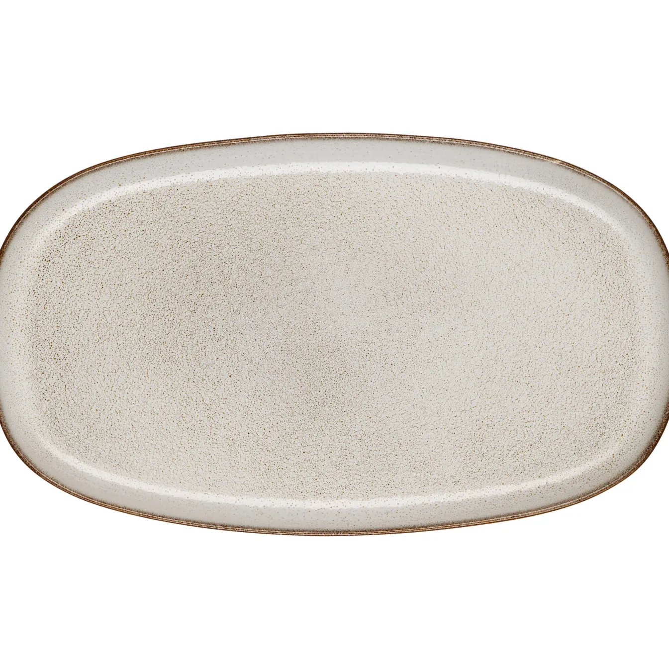 New Bath & Living ASA Selection SAISONS flat plate oval 31 cm color Sand (beige) Sand-107