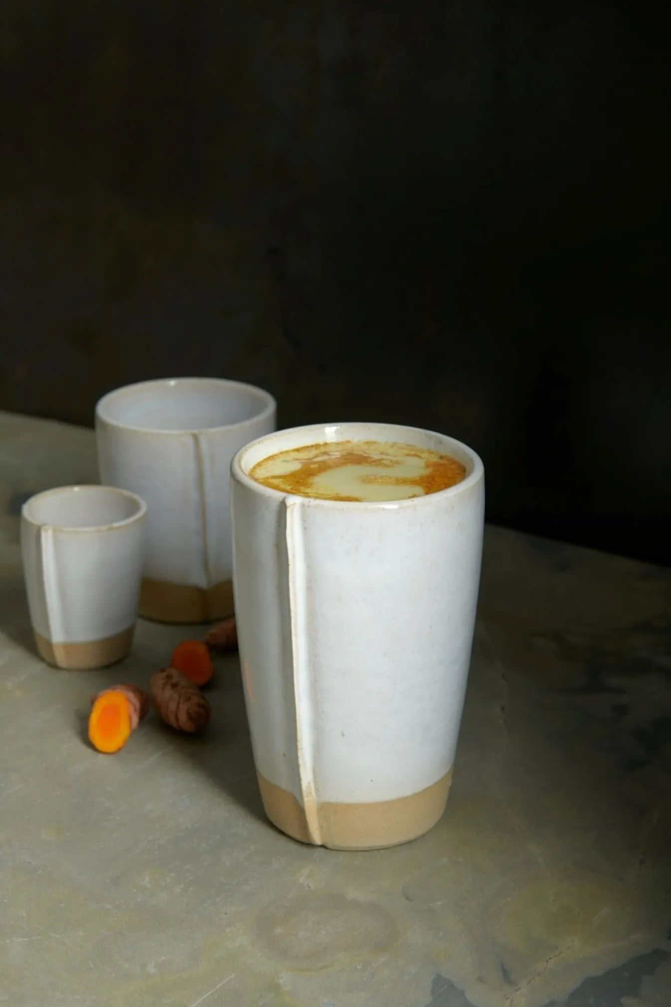 New Bath & Living ASA Selection VERANA cup 400 ml color Milk Foam-320 (beige) MilkFoam-320