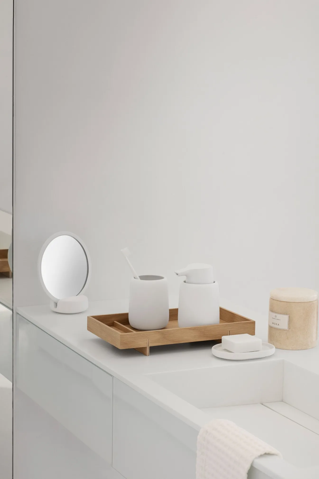 Hot Bath & Living Blomus ABENTO tray / tray color (64438) small Black