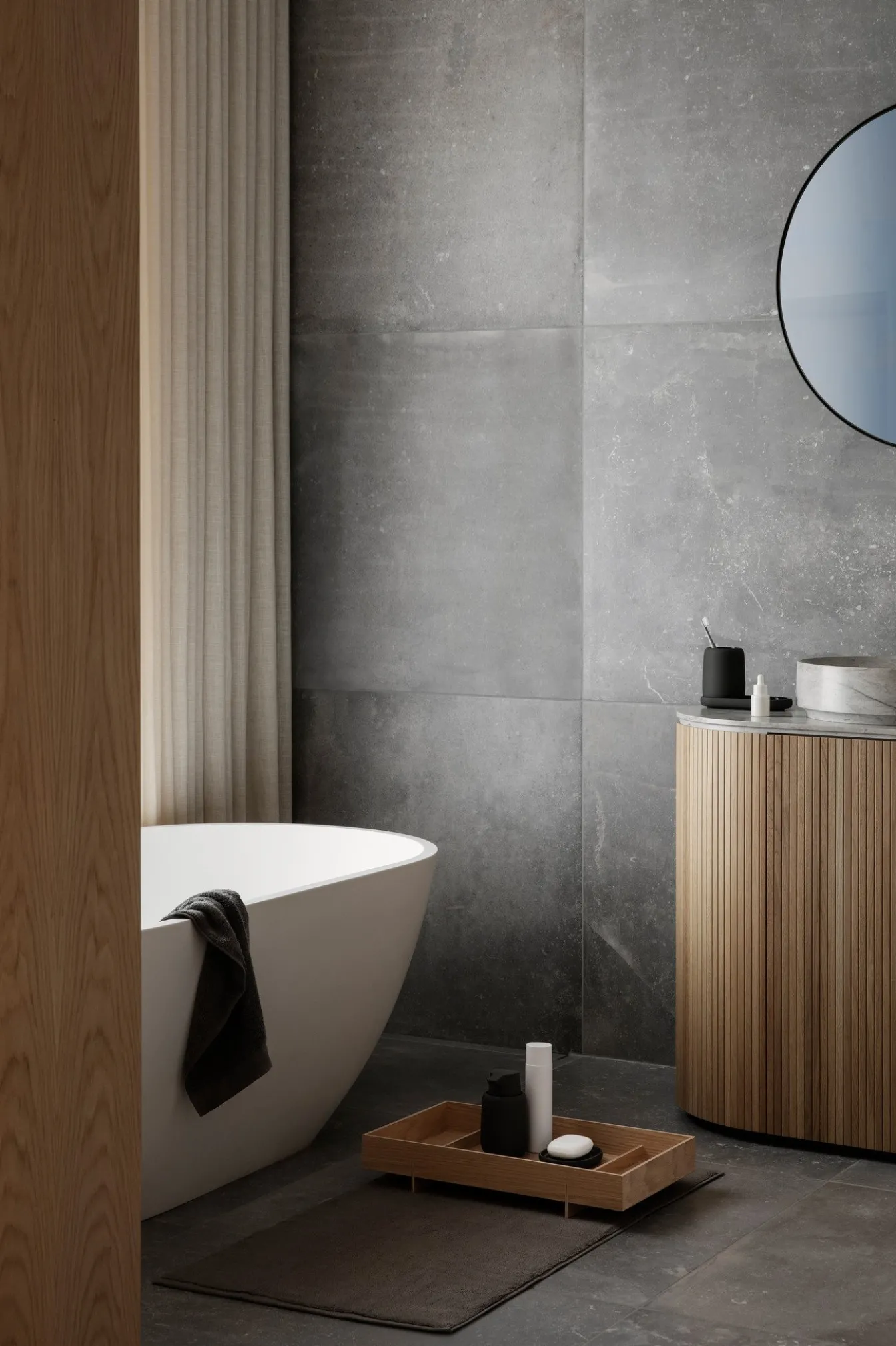 Hot Bath & Living Blomus ABENTO tray / tray color (64438) small Black