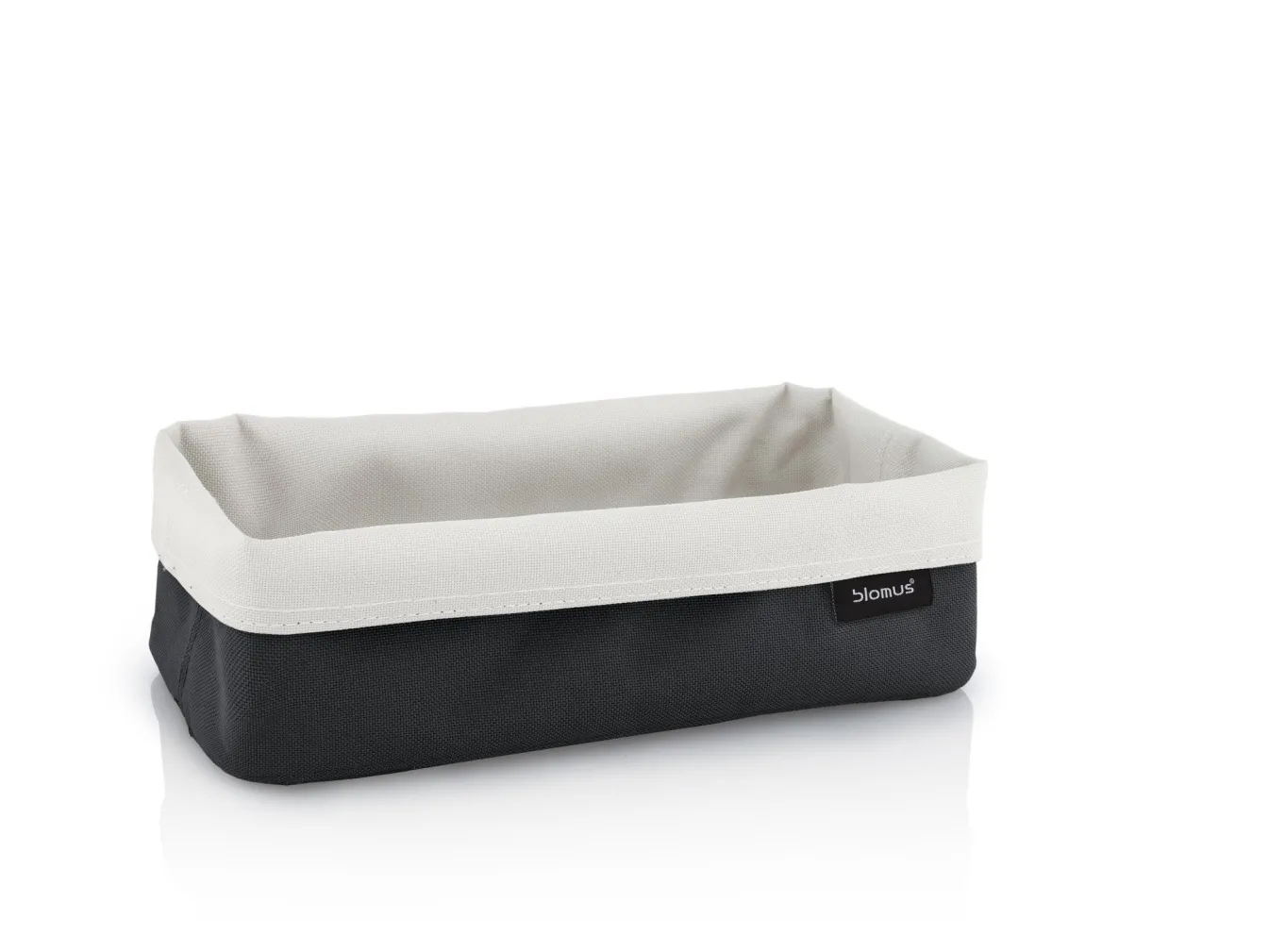 Best Sale Bath & Living Blomus ARA storage basket 2-sided Anthracite (Large) 68895 Antraciet