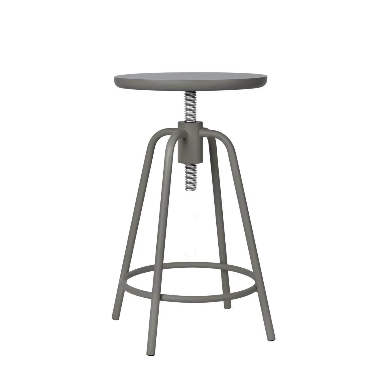 Store Bath & Living Blomus AROUND adjustable stool (Steel Gray) 66032 SteelGrey