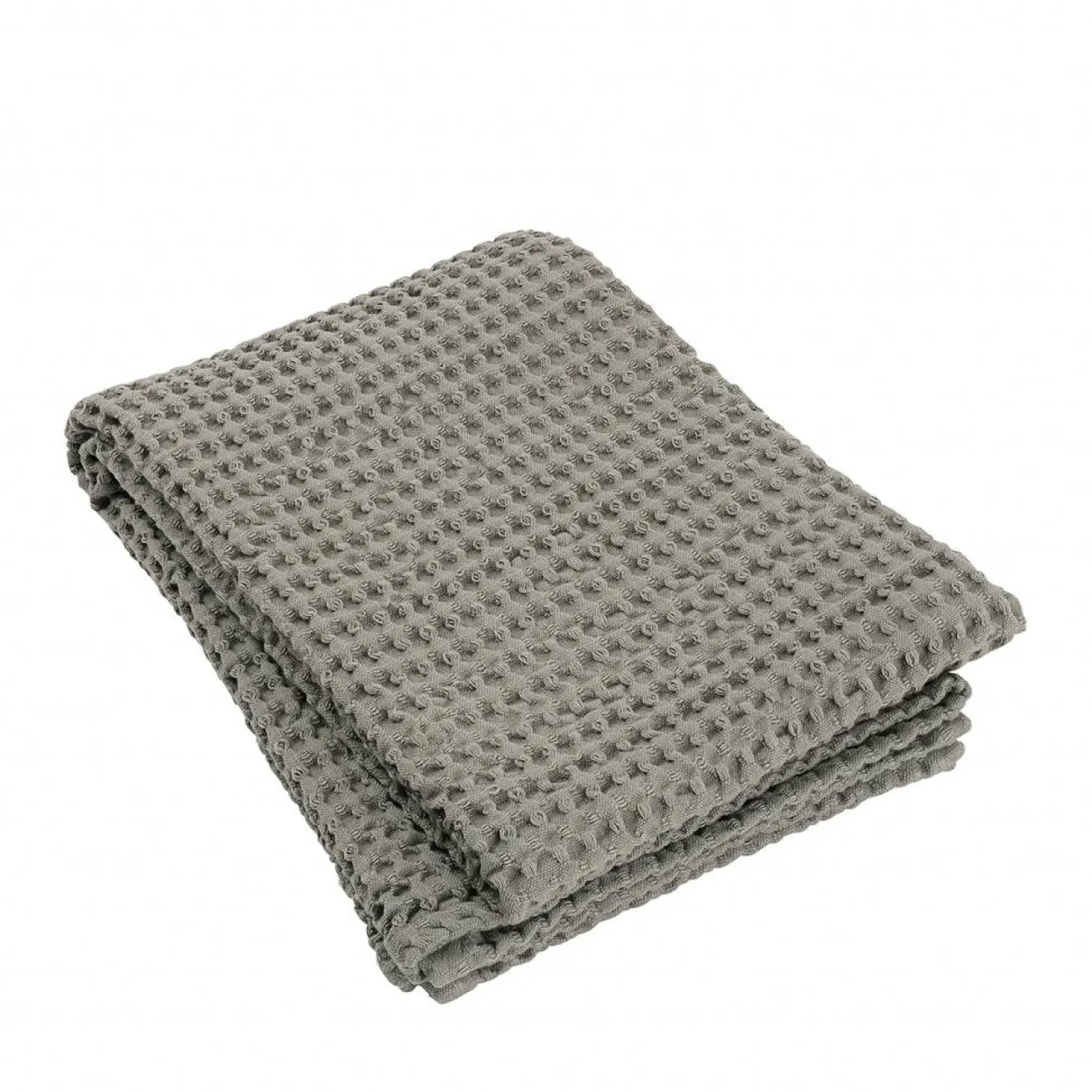 Fashion Bath & Living Blomus Bath towel CARO waffle pattern 70x140 cm color (68997) Satellite
