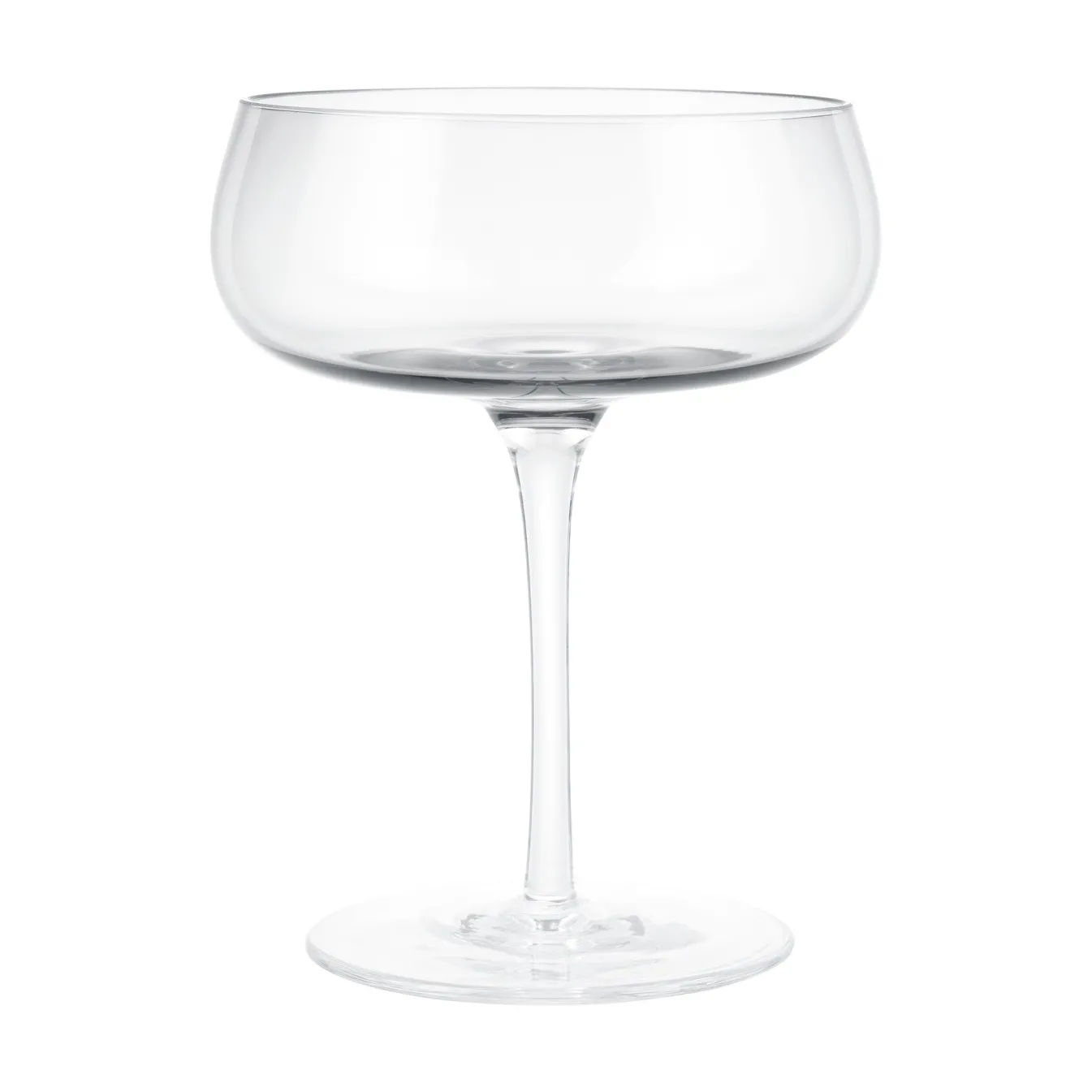 New Bath & Living Blomus BELO coupe champagne glasses (set/6) 64396 clearglass