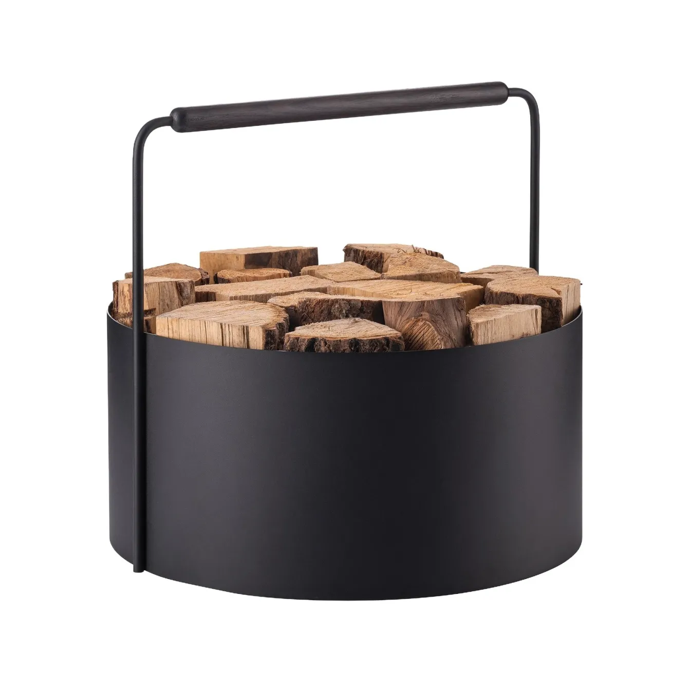 Discount Bath & Living Blomus Blomus ASHI firewood basket large black