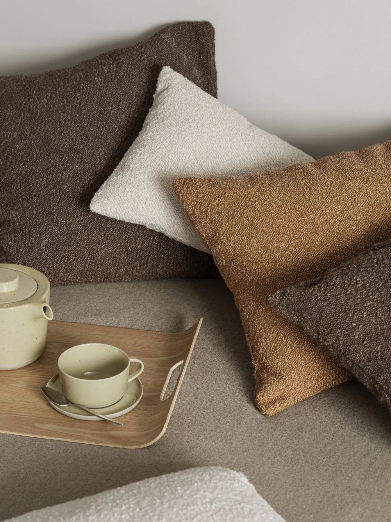 Fashion Bath & Living Blomus BOUCLE cushion cover 40x60 - (66605) Espresso