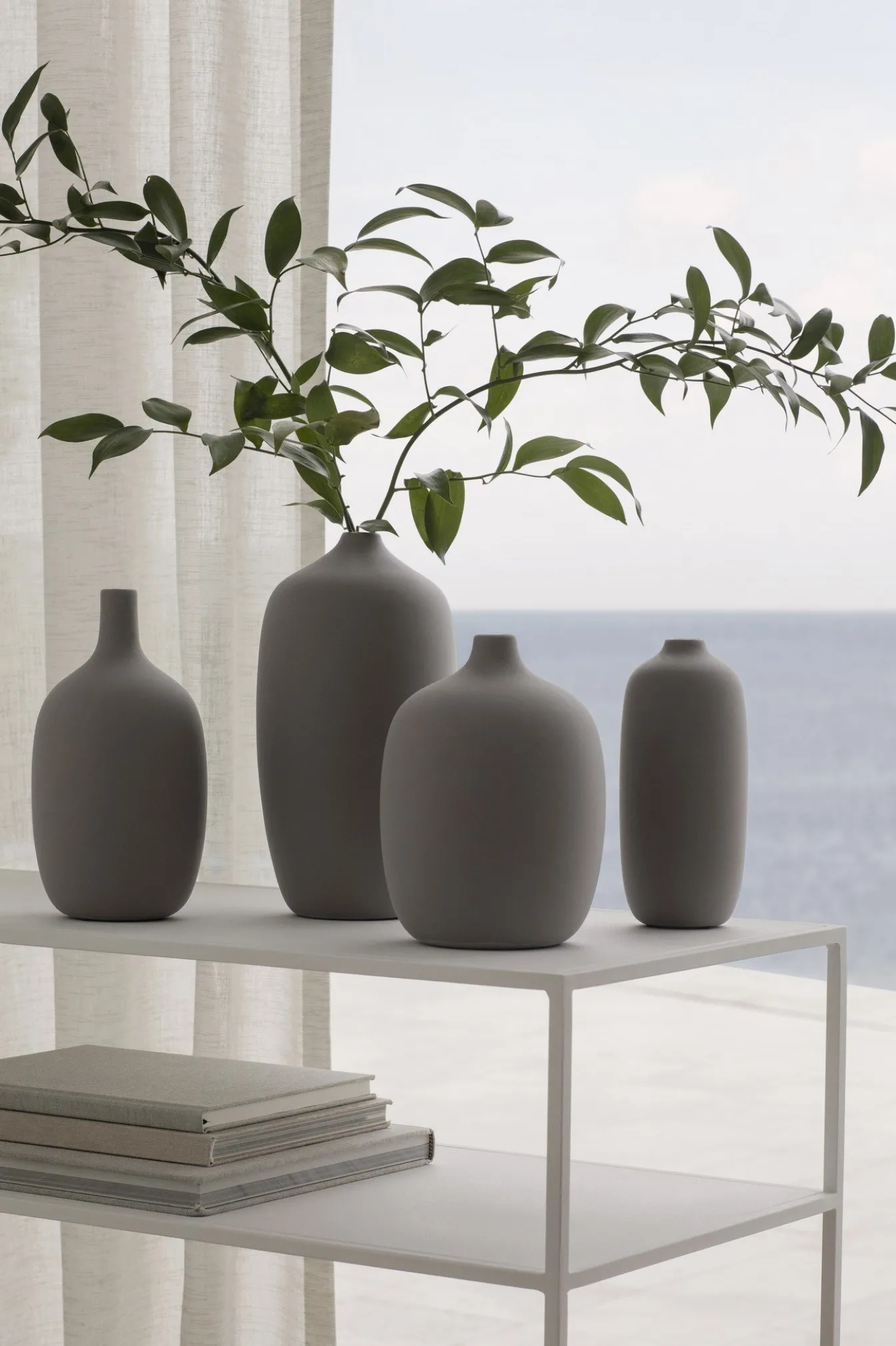 New Bath & Living Blomus CEOLA vase 18 cm - color (66242) Satellite