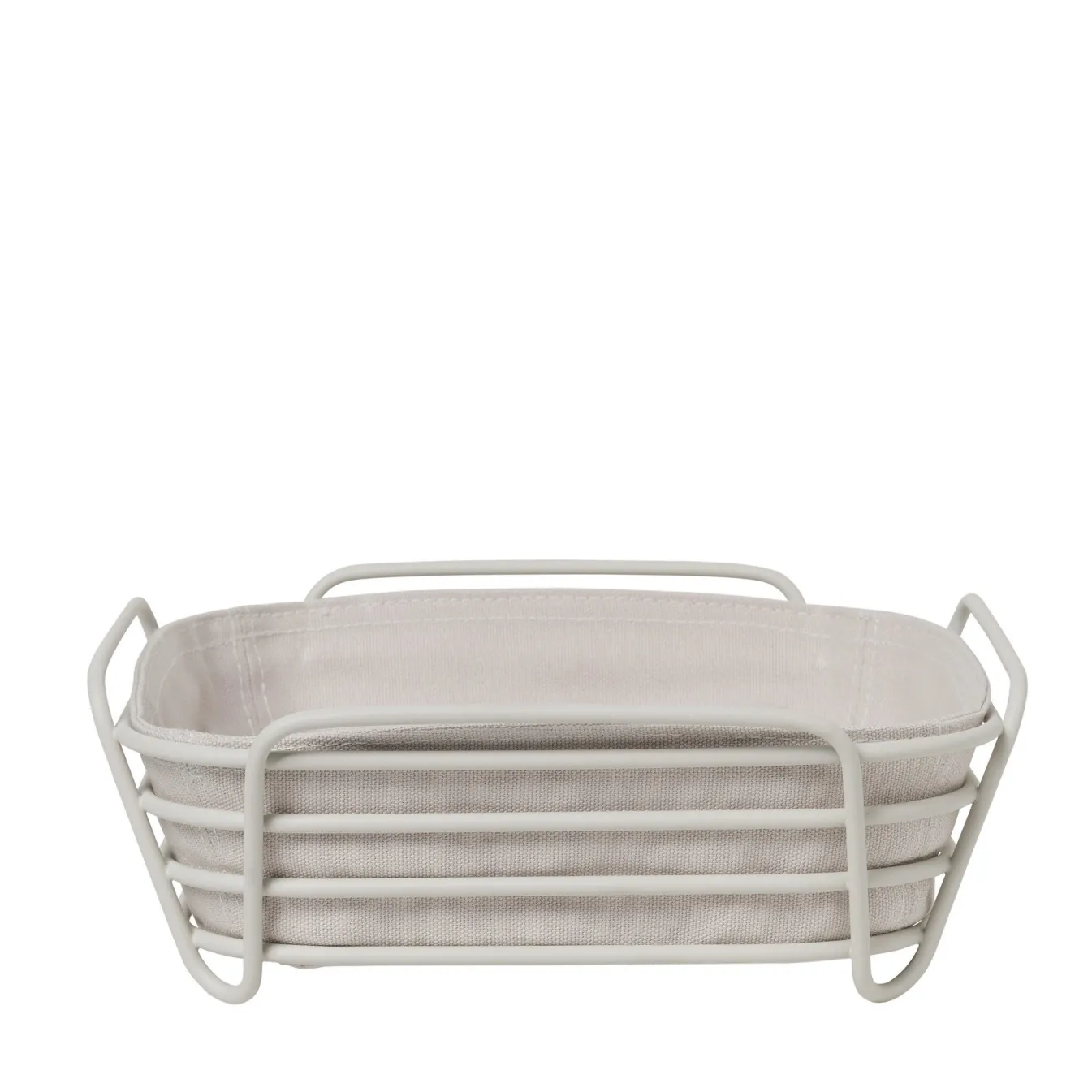 New Bath & Living Blomus DELARA bread basket color (64075) 26x26 cm Moonbeam