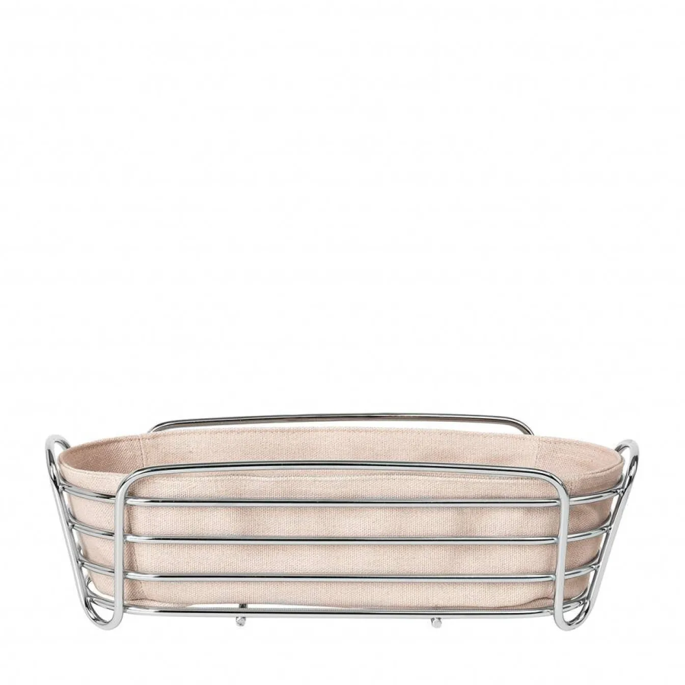 Best Bath & Living Blomus DELARA bread basket color Rose Dust (63766) 32x14 cm