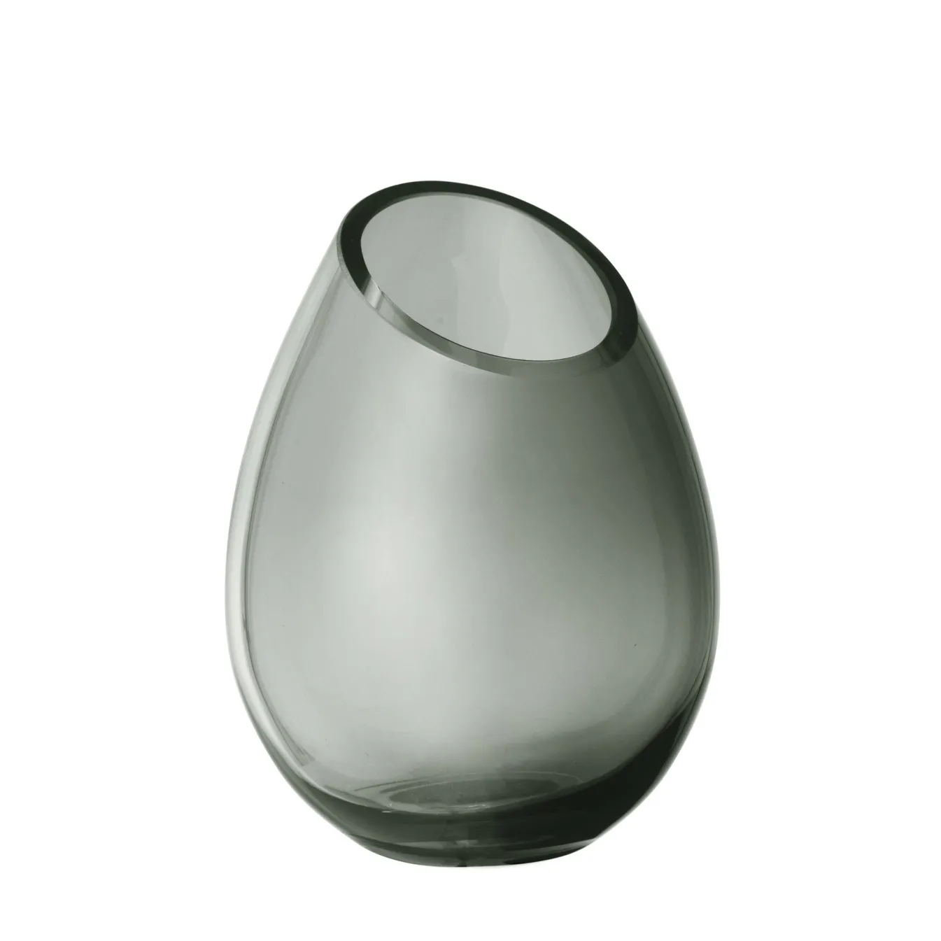 Fashion Bath & Living Blomus DROP vase - color Ø12.5 cm (65963) Smoke
