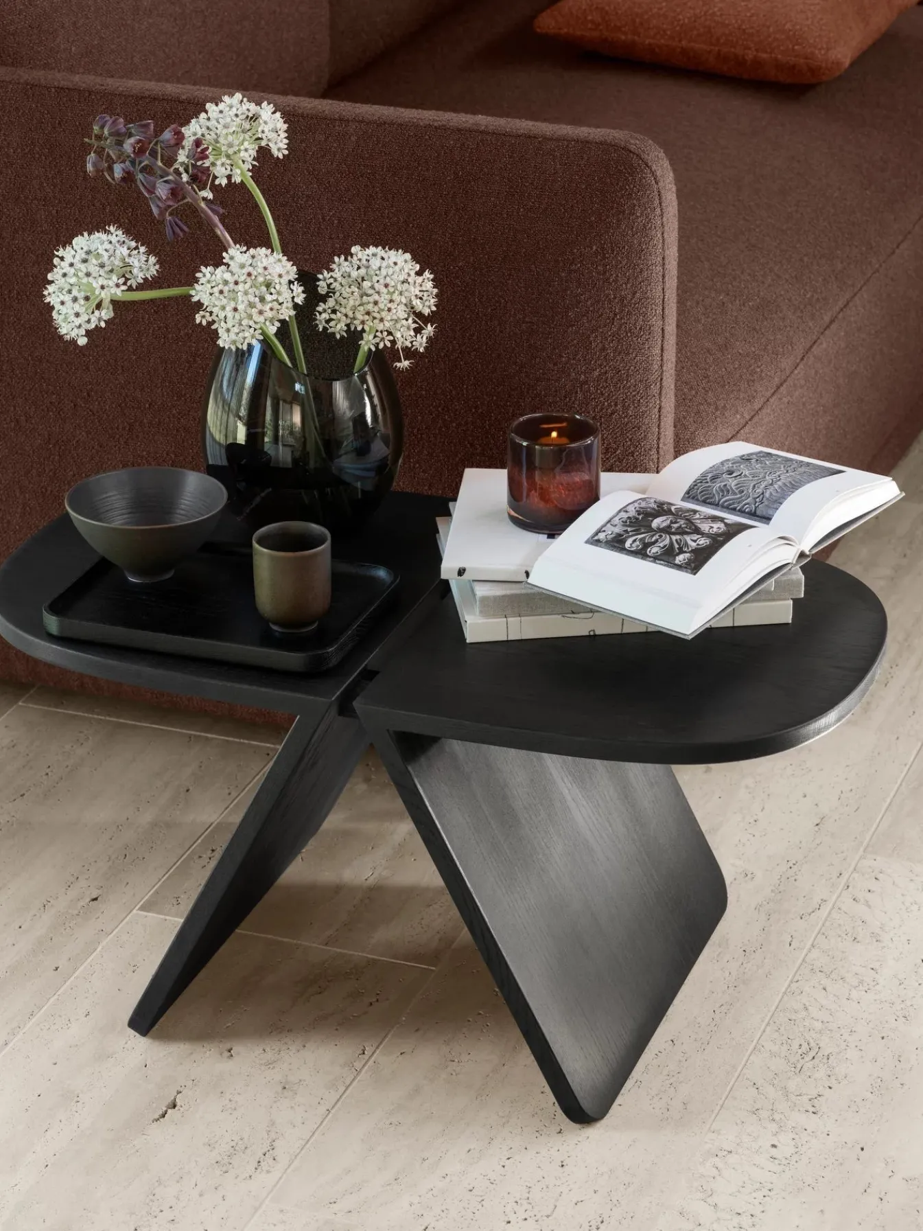 Fashion Bath & Living Blomus DROP vase - color Ø12.5 cm (65963) Smoke