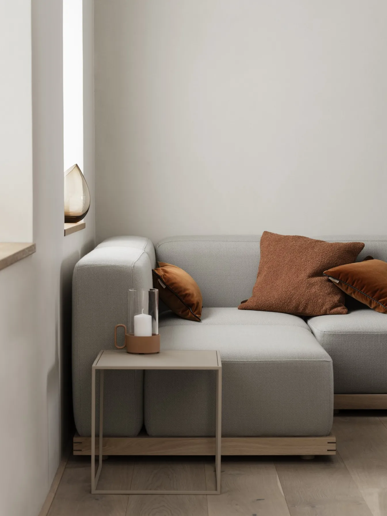 New Bath & Living Blomus FERA set of 2 side tables color (65987) Nomad