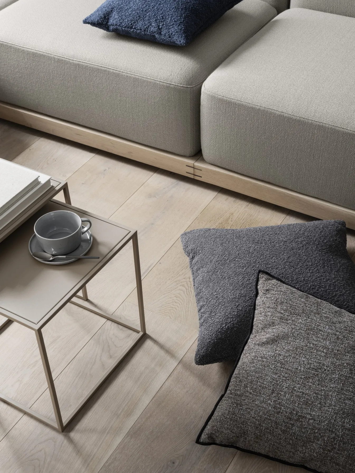 New Bath & Living Blomus FERA set of 2 side tables color (65987) Nomad