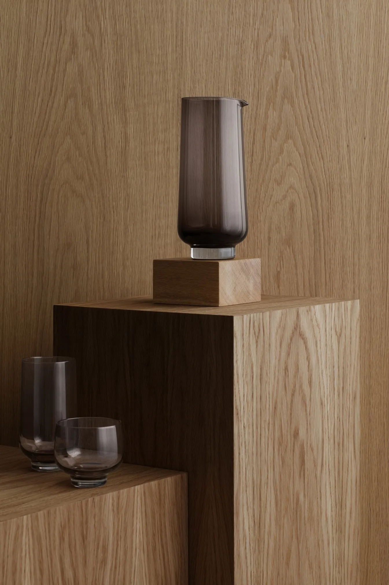 Best Bath & Living Blomus FLOW water carafe color (64303) Coffee