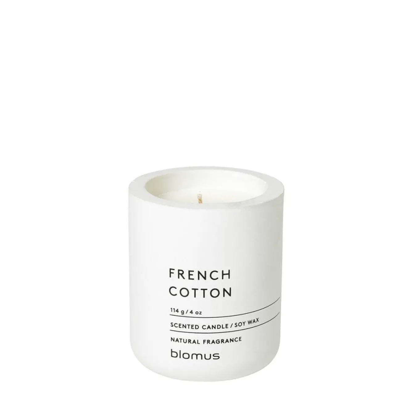 Sale Bath & Living Blomus FRAGA scented candle French Cotton (114 grams) 65649