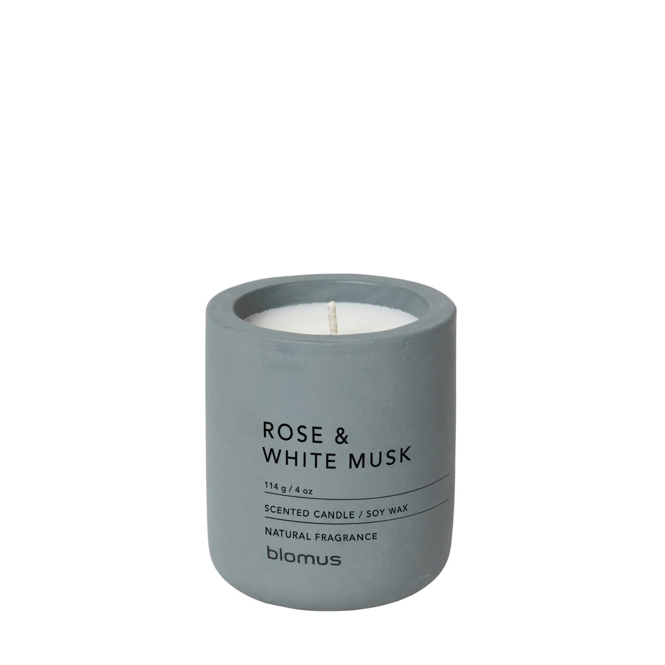 Online Bath & Living Blomus FRAGA scented candle Rose  White Musk (114 grams) 65896