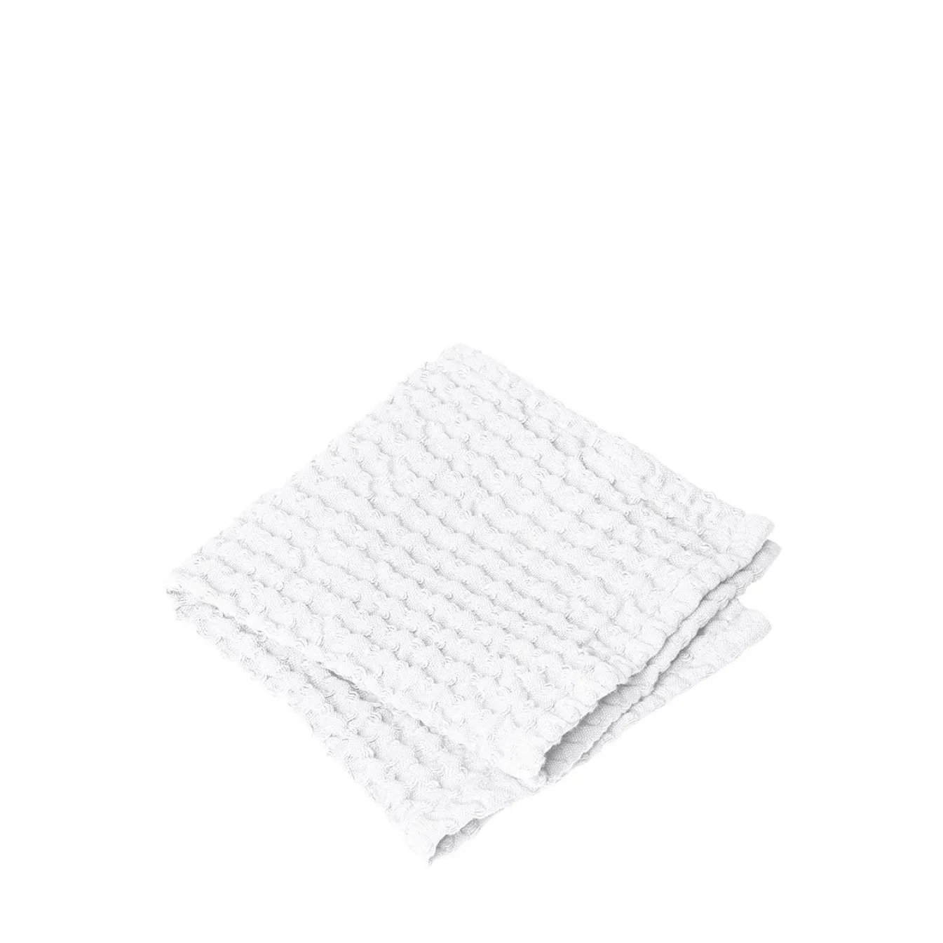 Best Bath & Living Blomus Guest towel CARO (set / 2) waffle pattern 30x30 cm color (66306) White