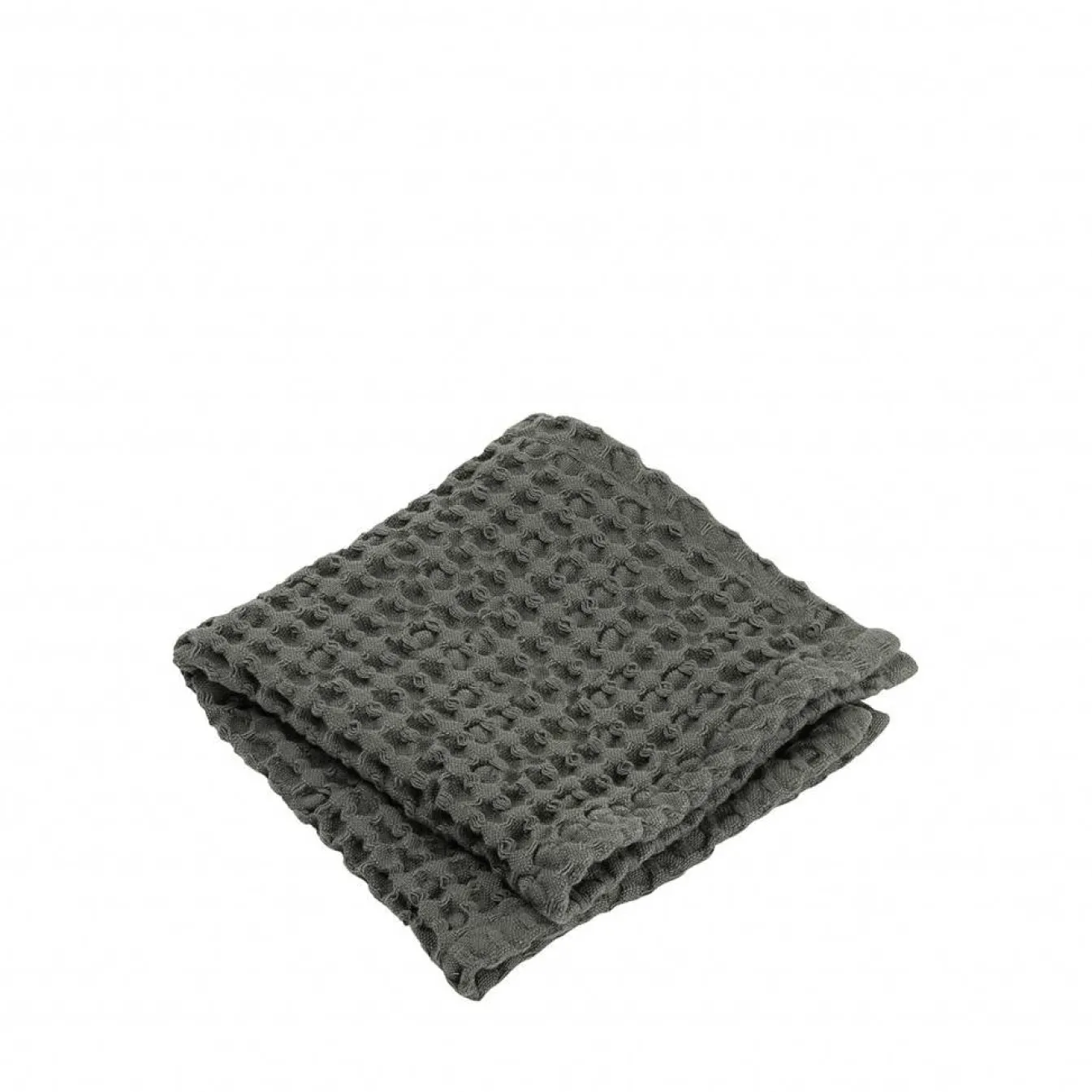 Cheap Bath & Living Blomus Guest towel (set / 2) waffle pattern 30x30 cm CARO color Agave Green, olive green, 400 gr / m² (69004) AgaveGreen