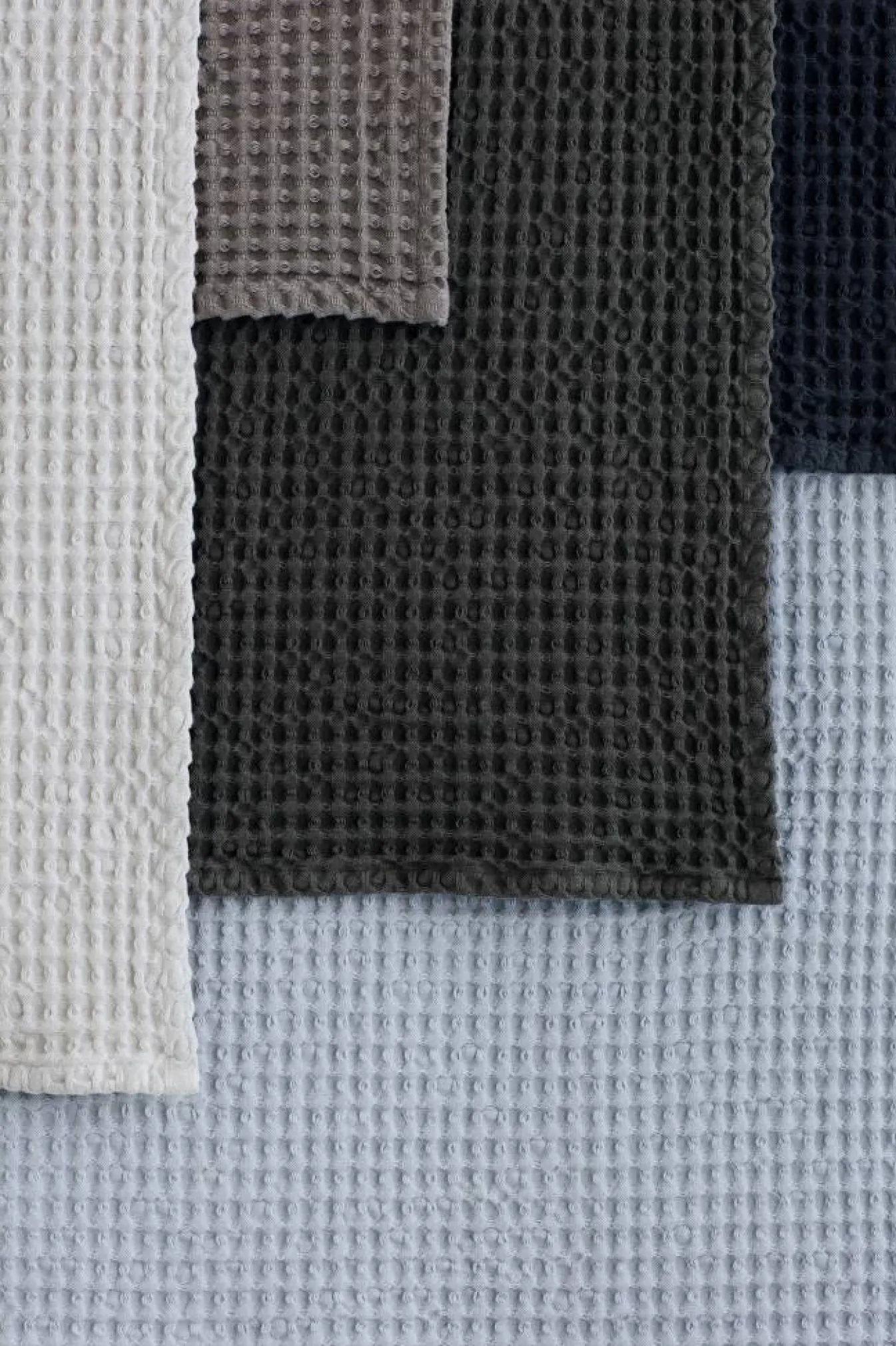 Cheap Bath & Living Blomus Guest towel (set / 2) waffle pattern 30x30 cm CARO color Agave Green, olive green, 400 gr / m² (69004) AgaveGreen