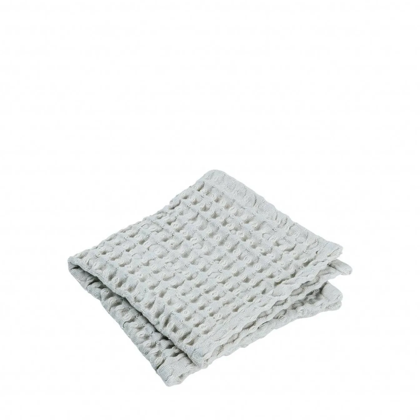 Shop Bath & Living Blomus Guest towel (set / 2) waffle pattern 30x30 cm CARO color Micro Chip, light gray, 400 gr / m² (69008) MicroChip(lightgrey)