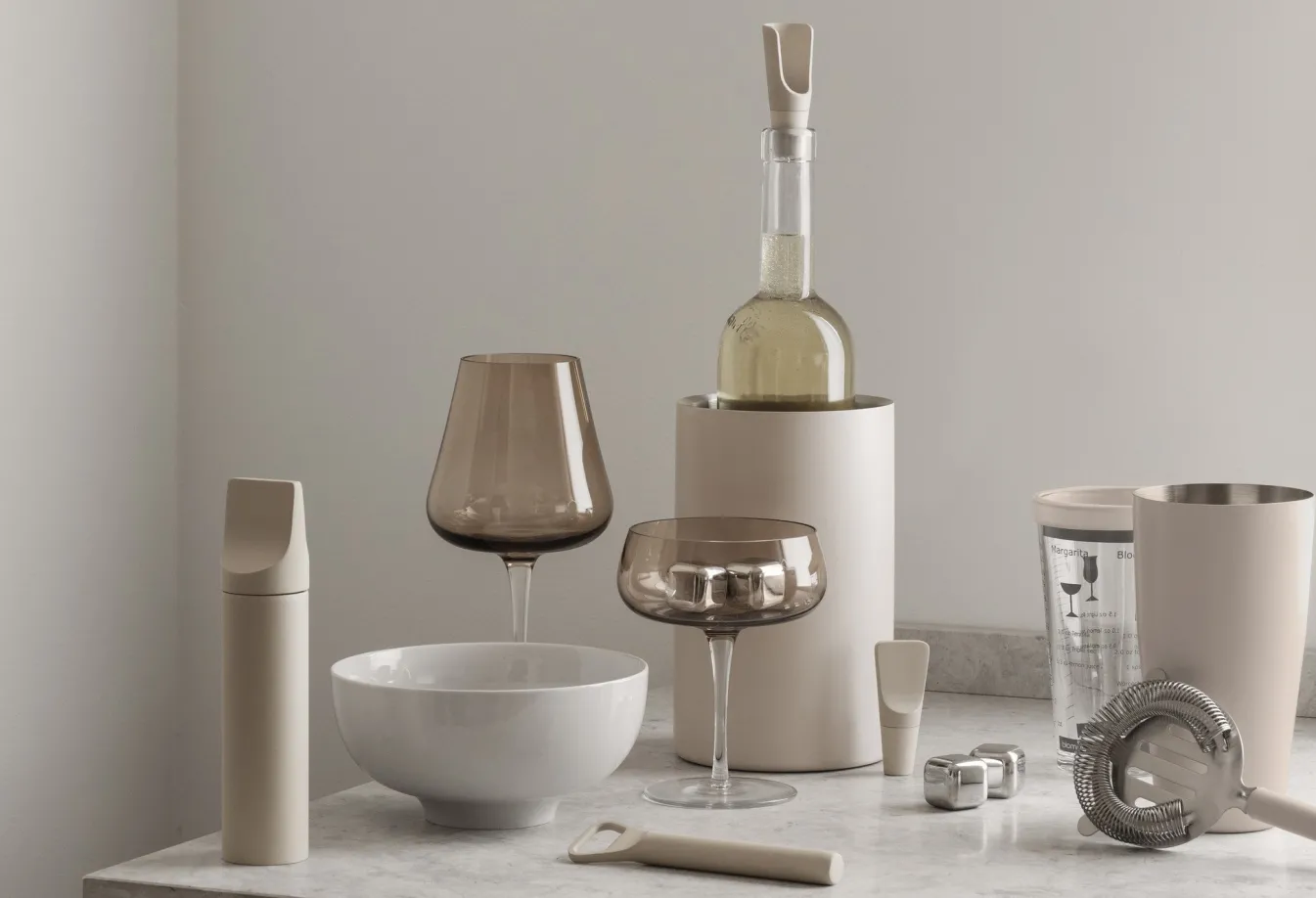Flash Sale Bath & Living Blomus ILO corkscrew color - 64251 Moonbeam