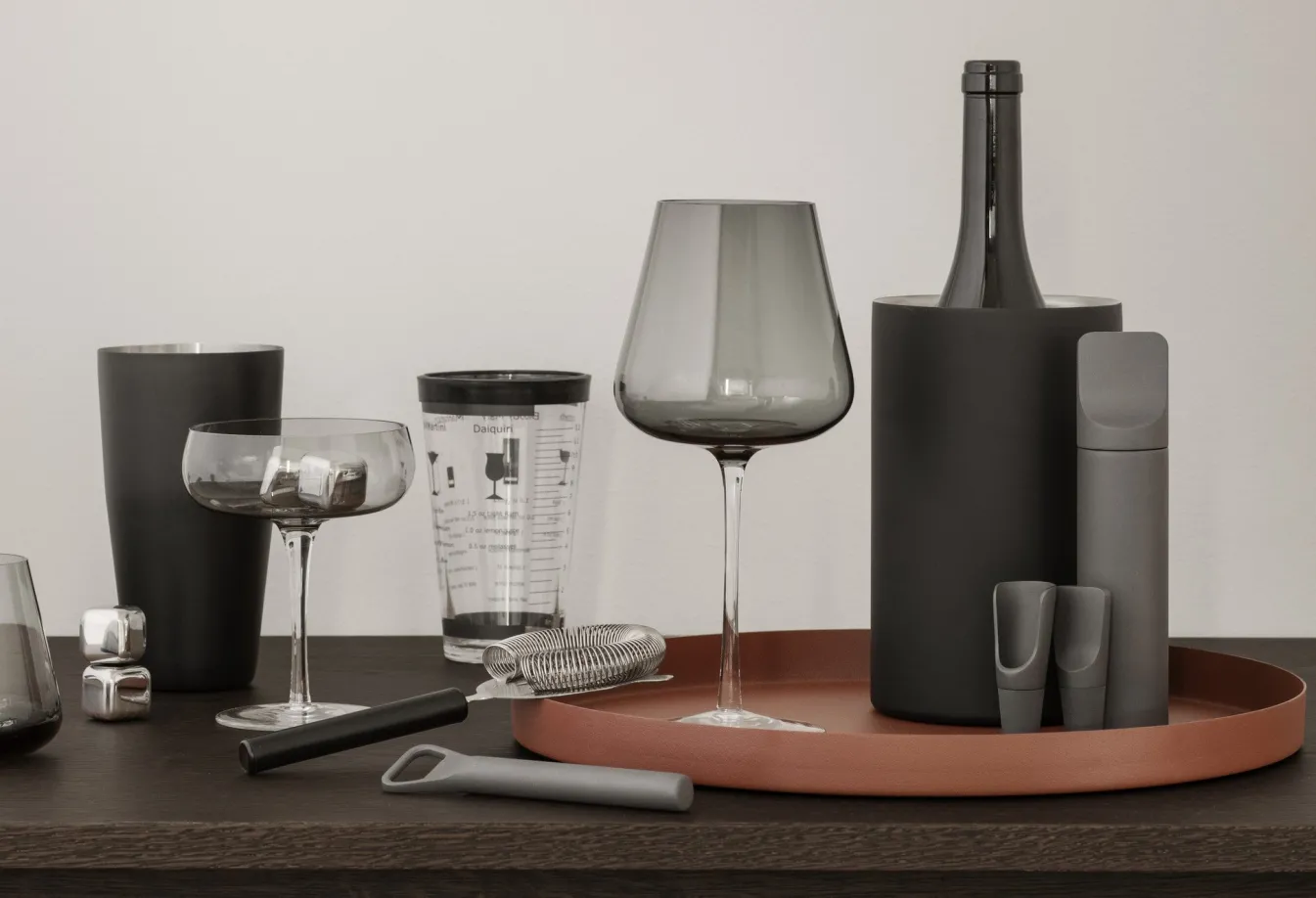 Discount Bath & Living Blomus ILO wine pourer color - 64261 Magnet