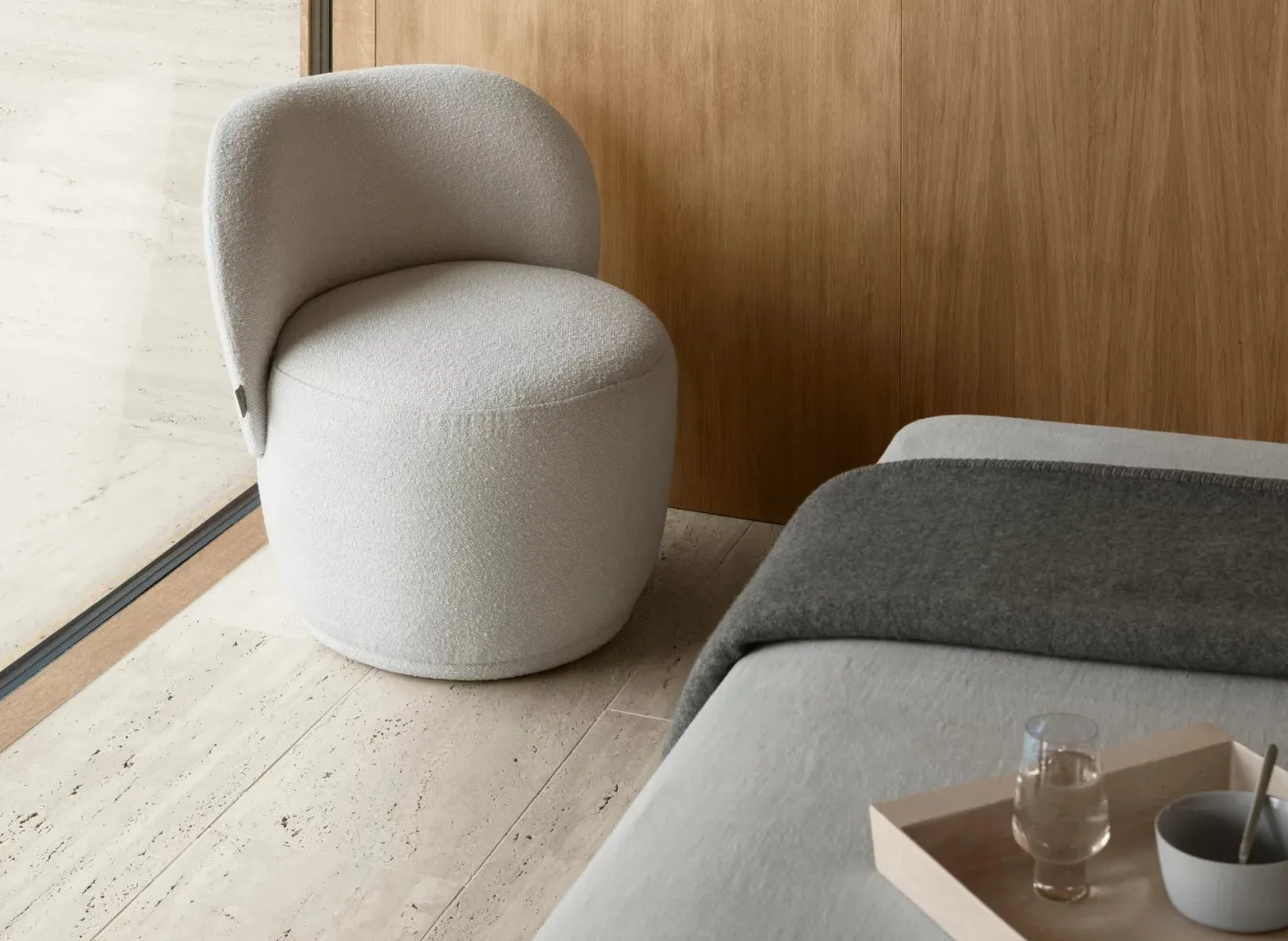 Sale Bath & Living Blomus KUON armchair color - 66997 Beige