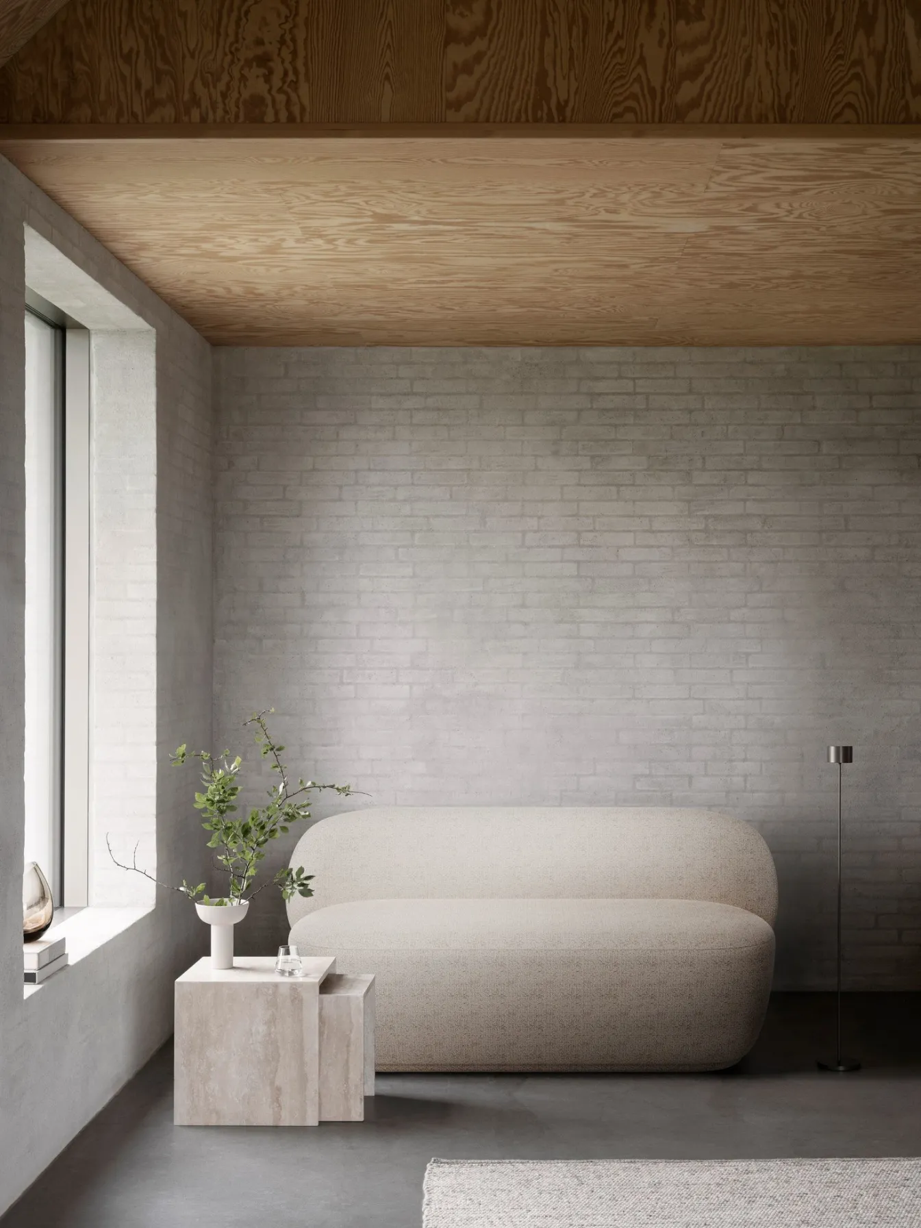 Hot Bath & Living Blomus KUON 2-seater sofa color - 66942 Desert