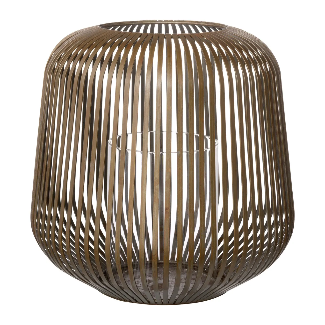 Shop Bath & Living Blomus LITO lantern / lantern color Rusty Look (medium) 66957 RustyLook
