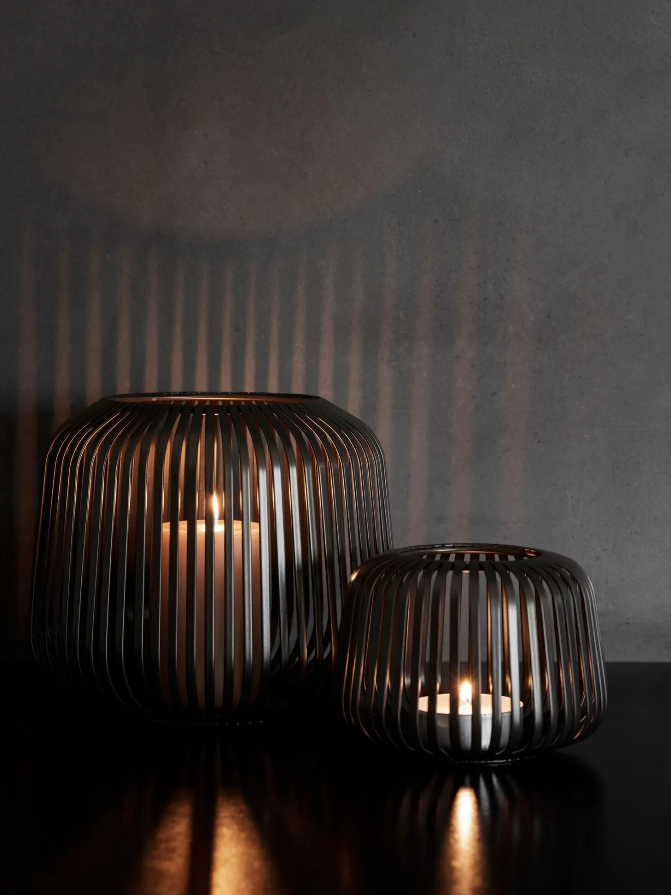 Sale Bath & Living Blomus LITO lantern color Burned Metal (medium) 66716 BurnedMetal