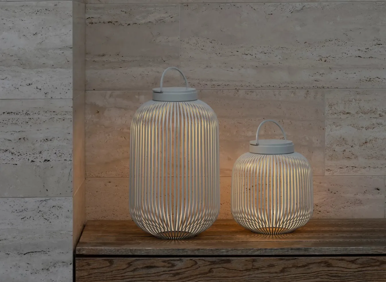 Flash Sale Bath & Living Blomus LITO LED lamp color Silk Gray (large) 67055 SilkGrey